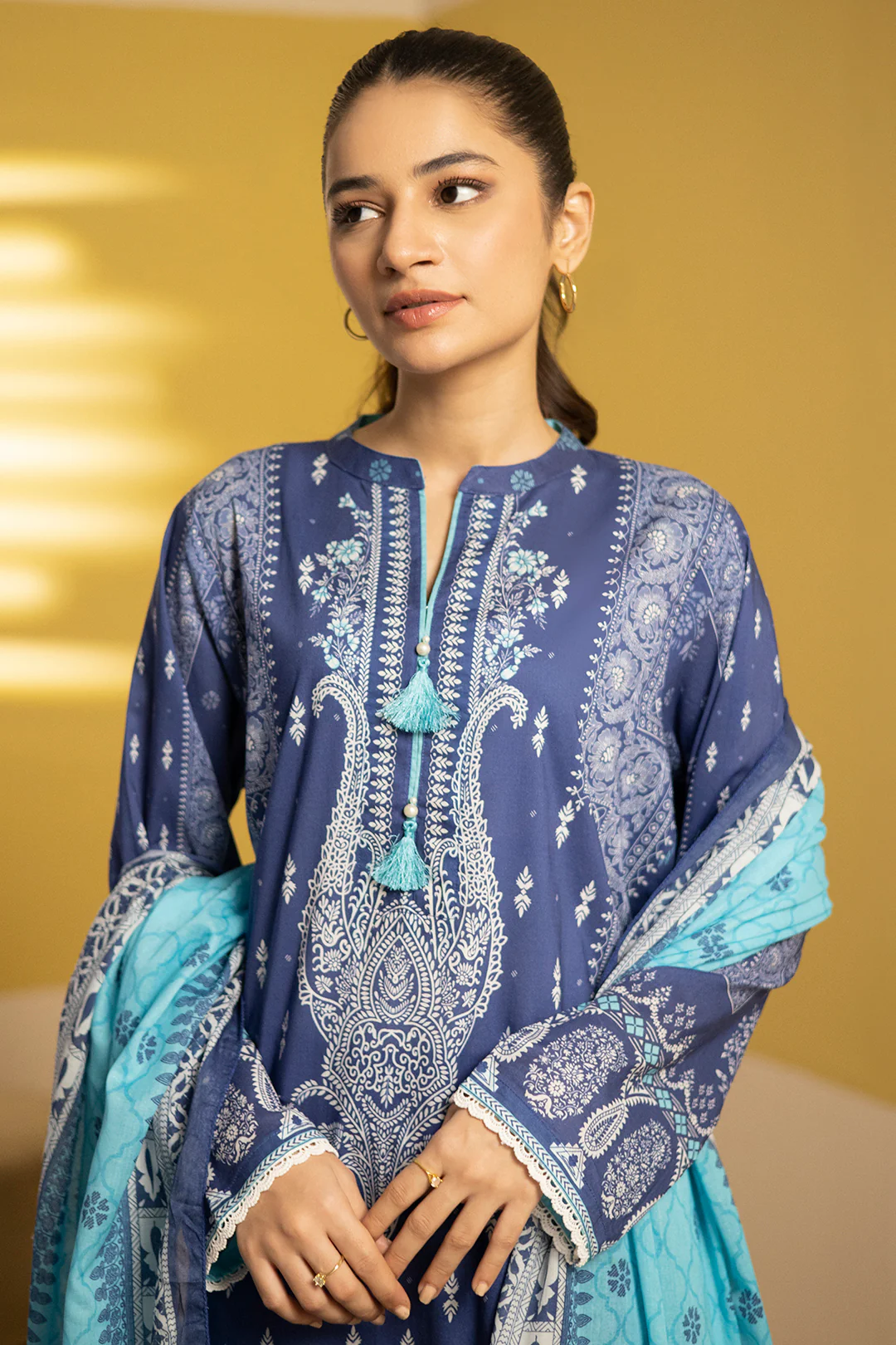 Kurta Dupatta Trouser - 2102 - Image 5