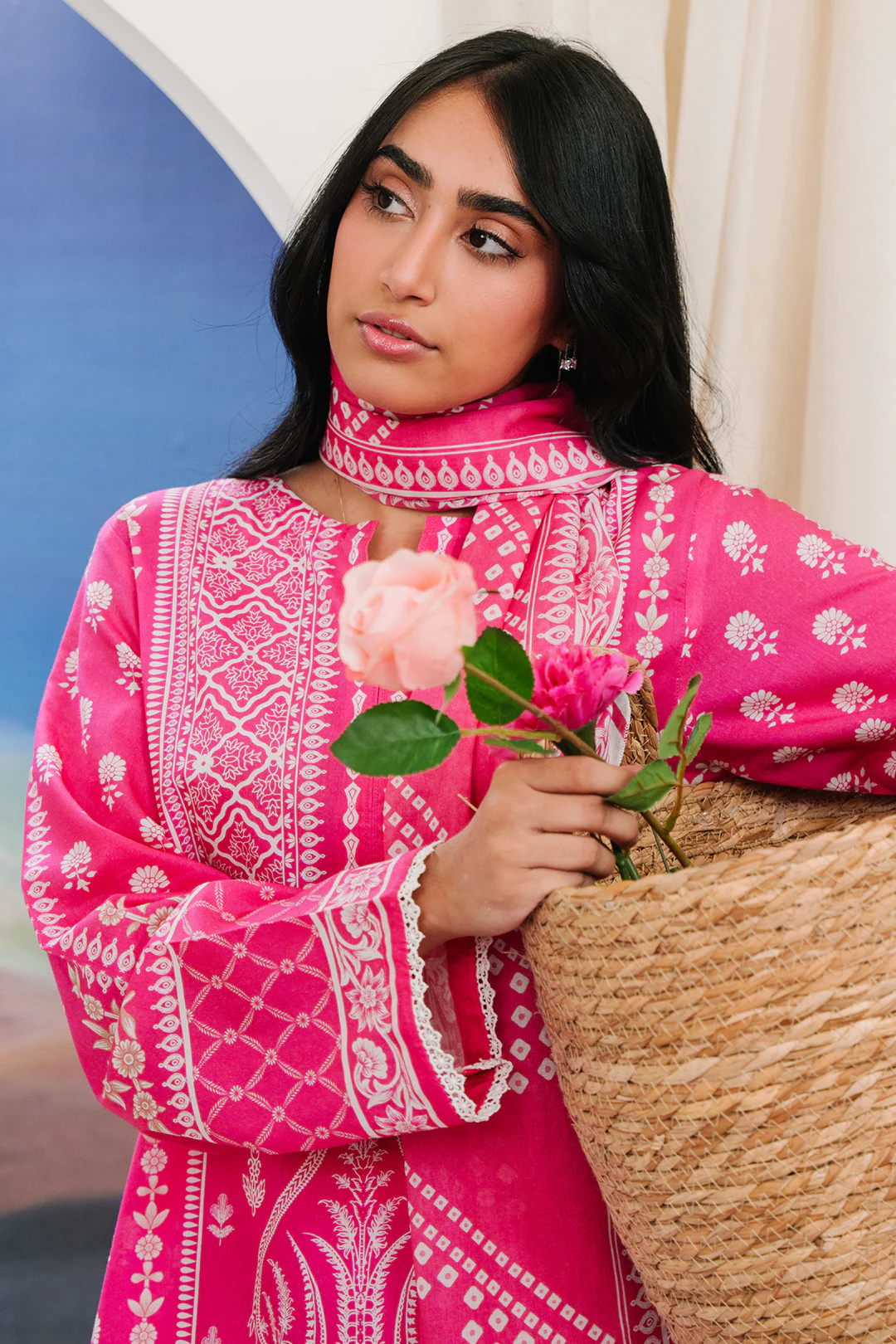 Kurta Dupatta Trouser - 2108 - Image 2