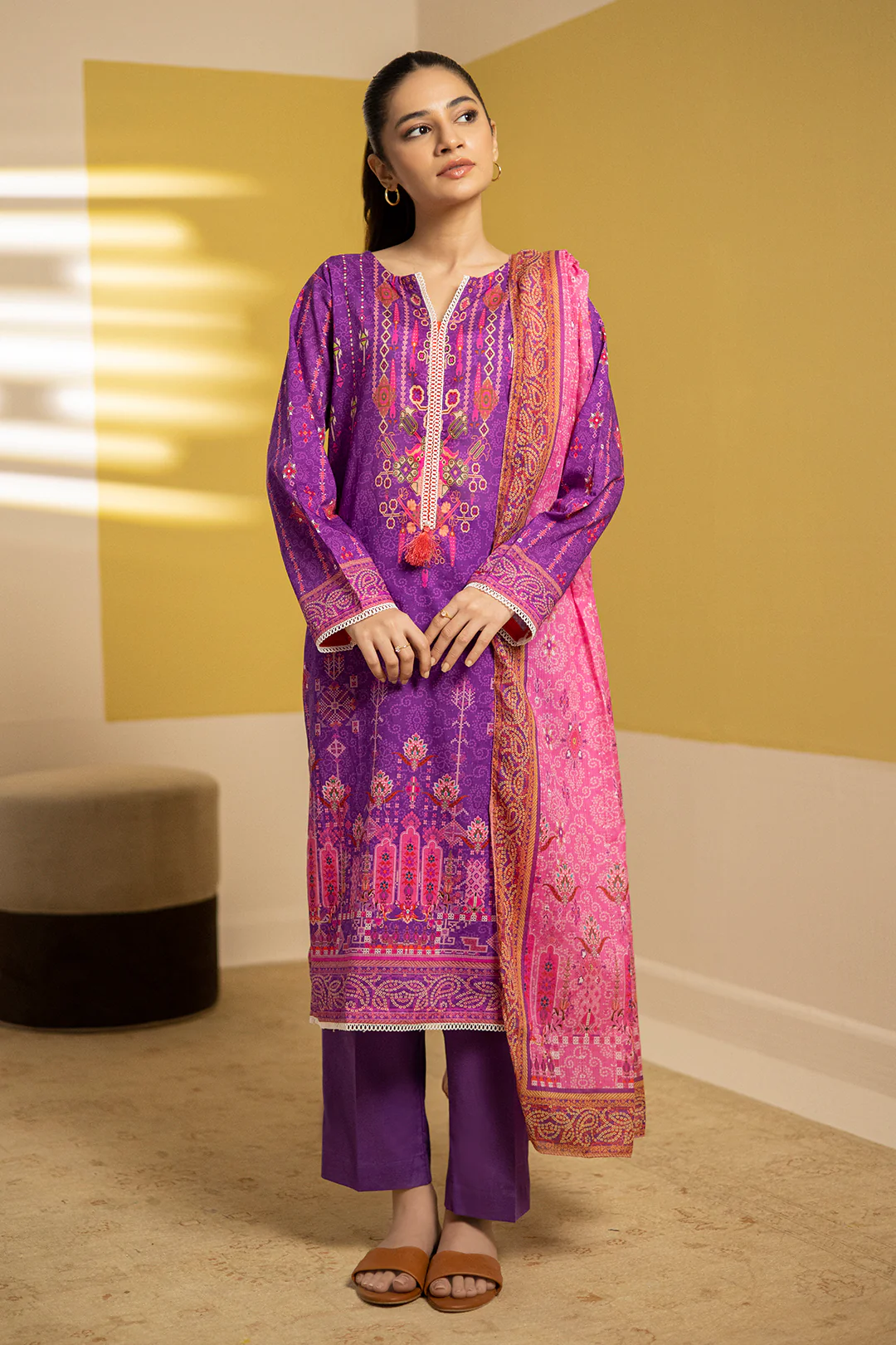 Kurta Dupatta Trouser - 2110