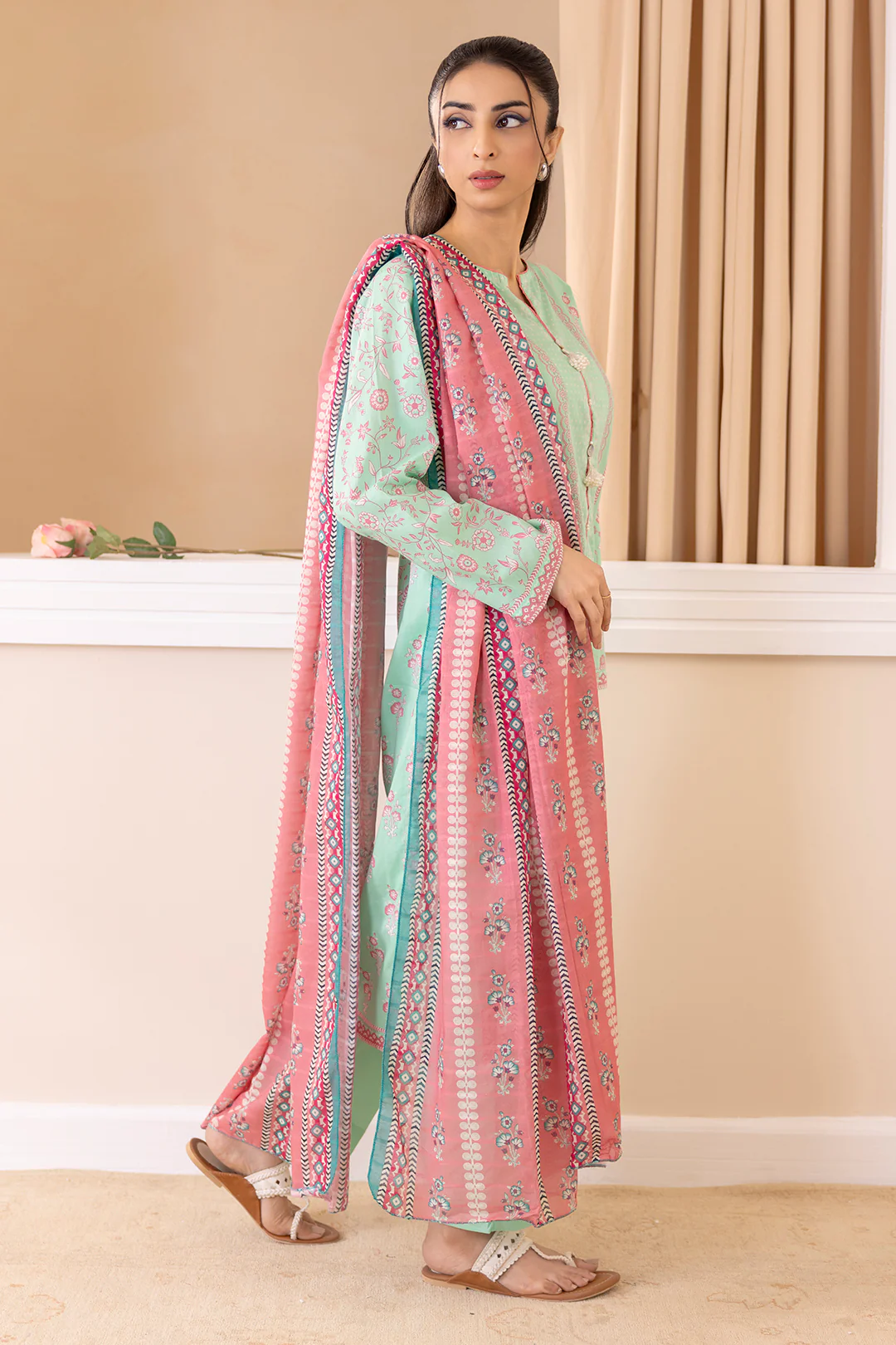 Kurta Dupatta Trouser - 1448 - Image 5