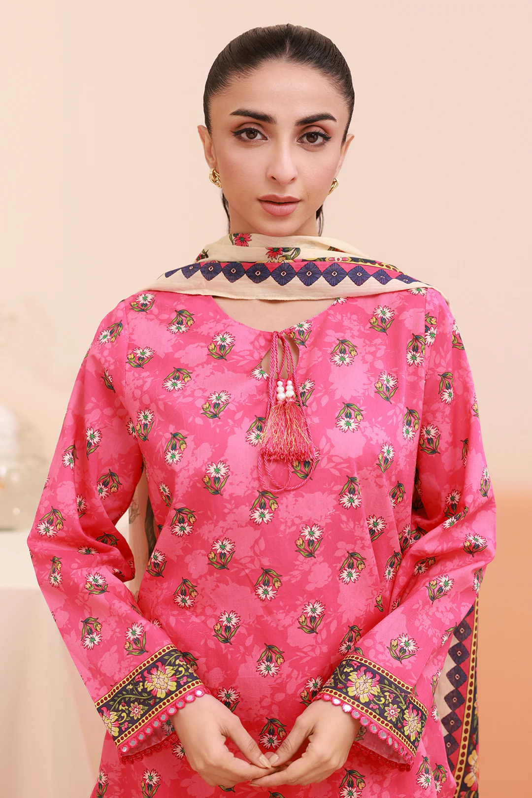 Kurta Dupatta Trouser - 1454 - Image 4