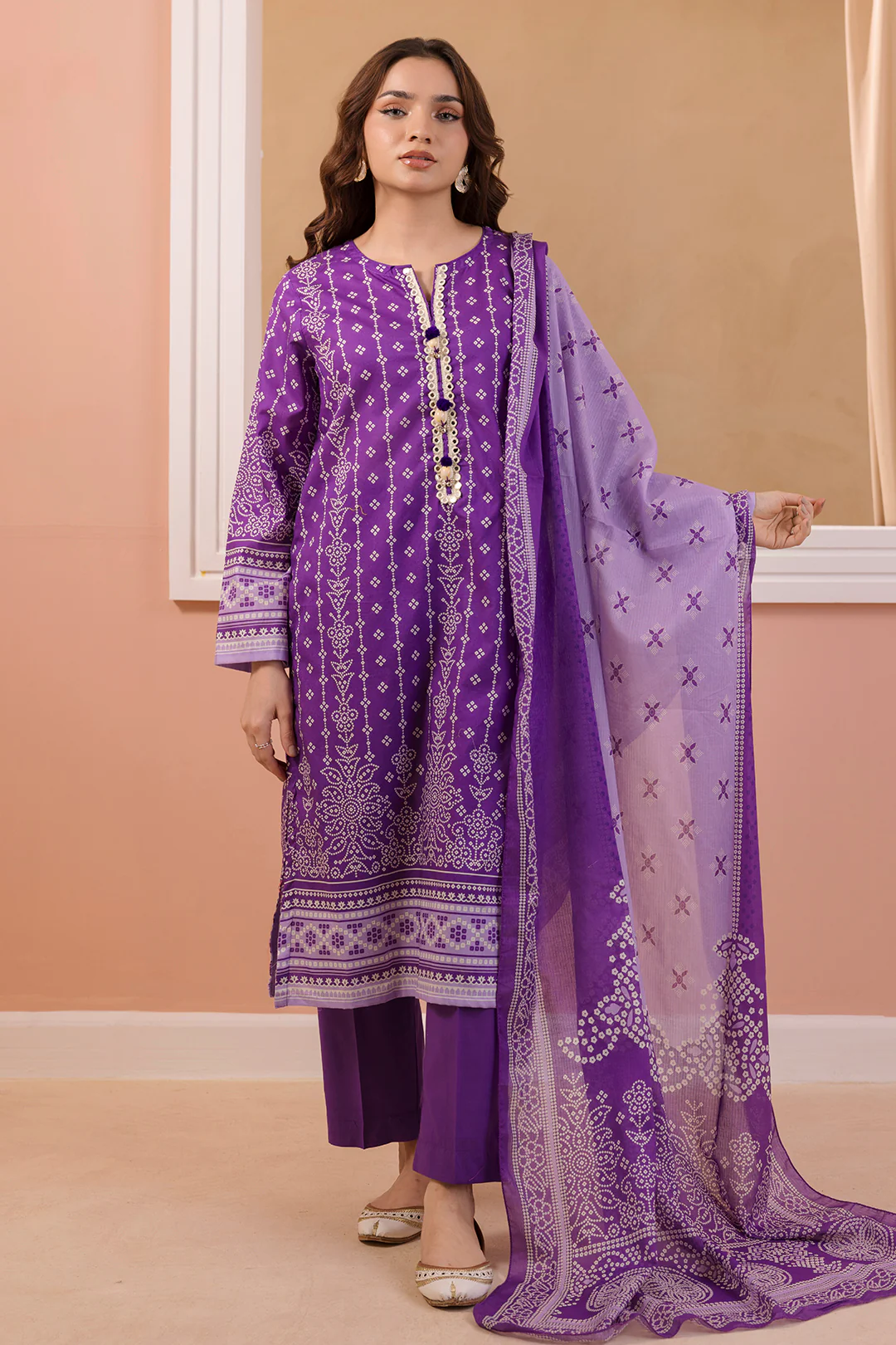Kurta Dupatta Trouser - 1488