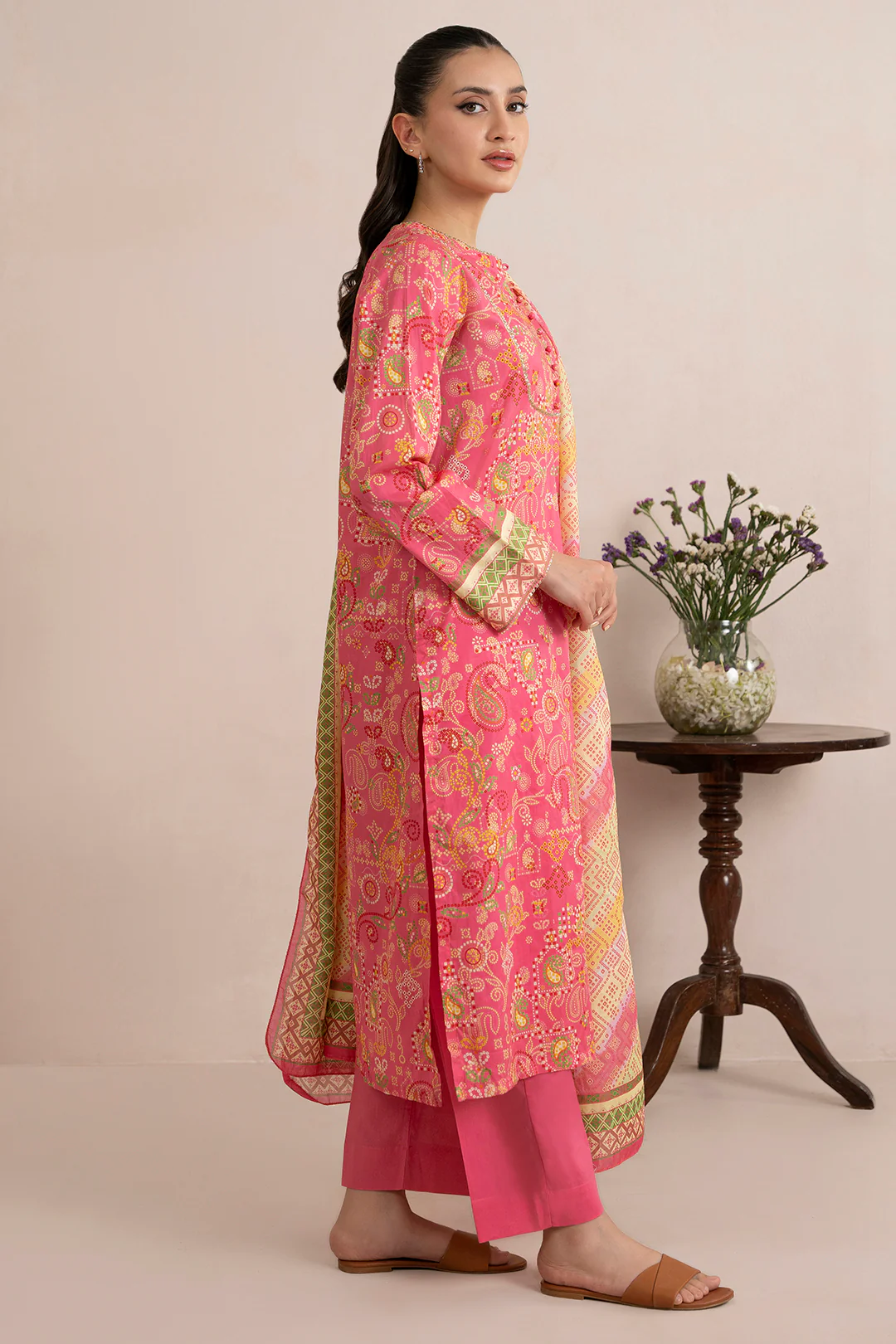 Kurta Dupatta Trouser - 1516 - Image 6
