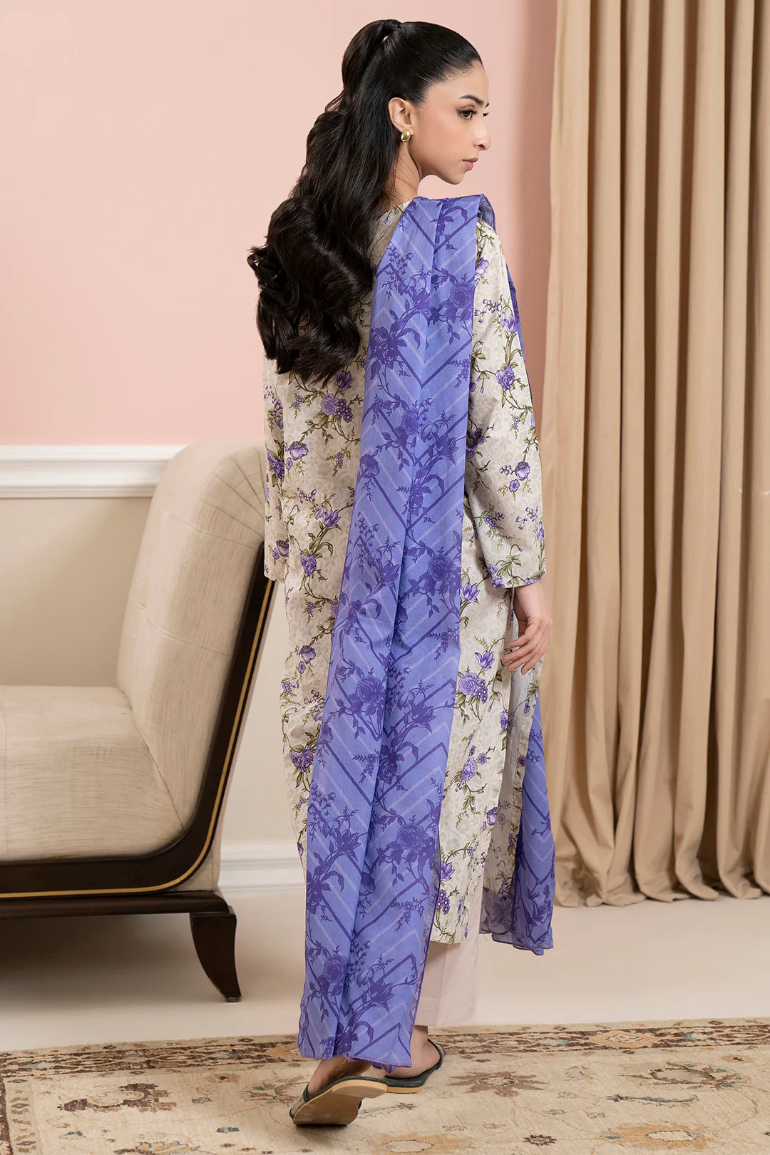 Kurta Dupatta Trouser - 1578 - Image 6