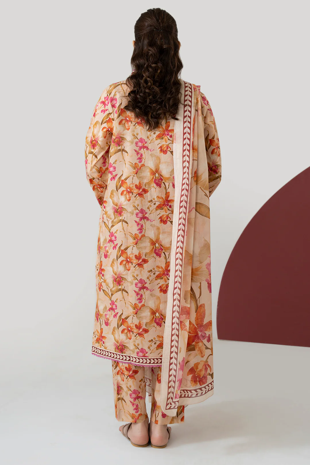 Kurta Dupatta Trouser - 1607 - Image 6