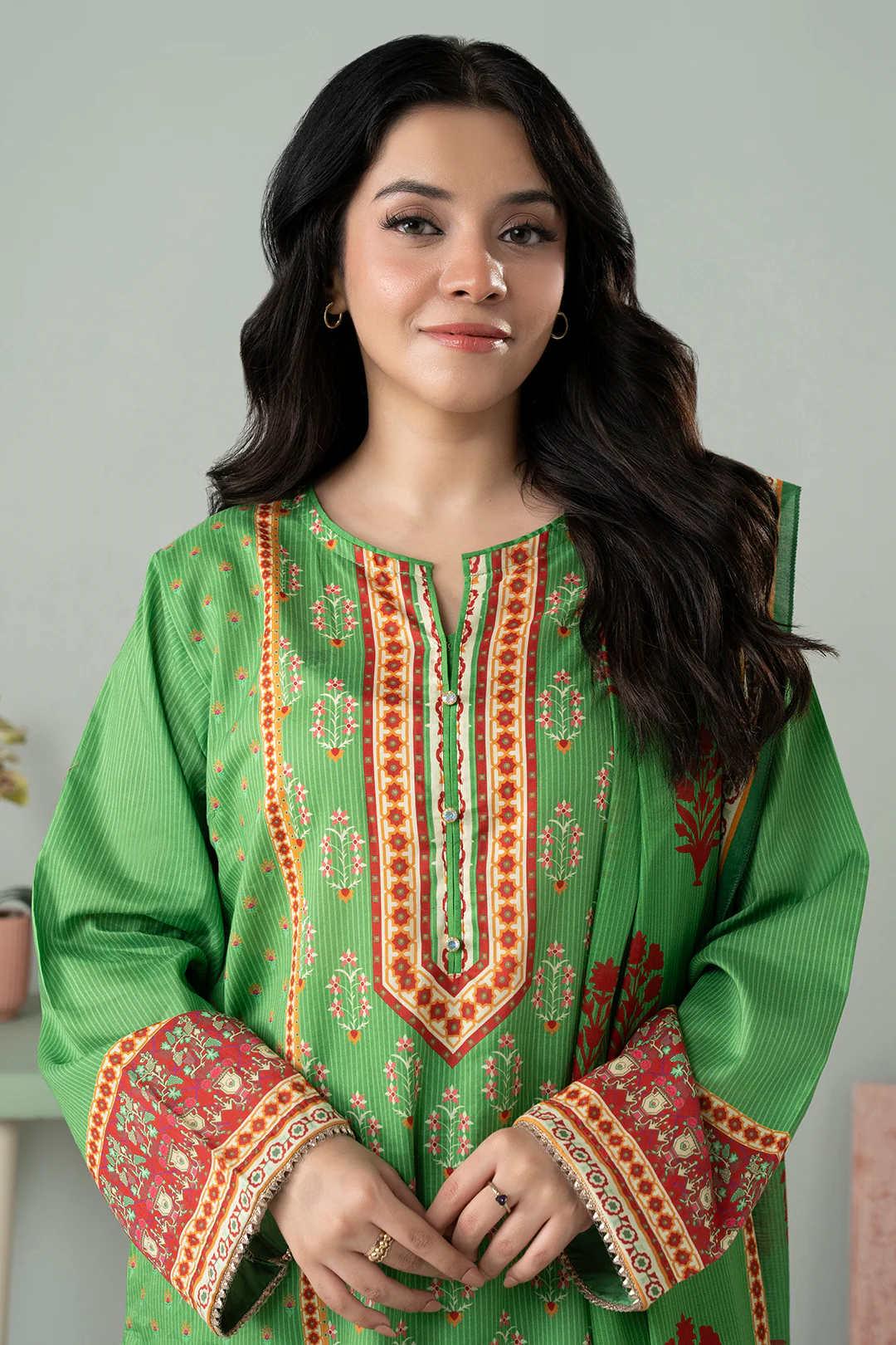 Kurta Dupatta Trouser - 1618 - Image 4