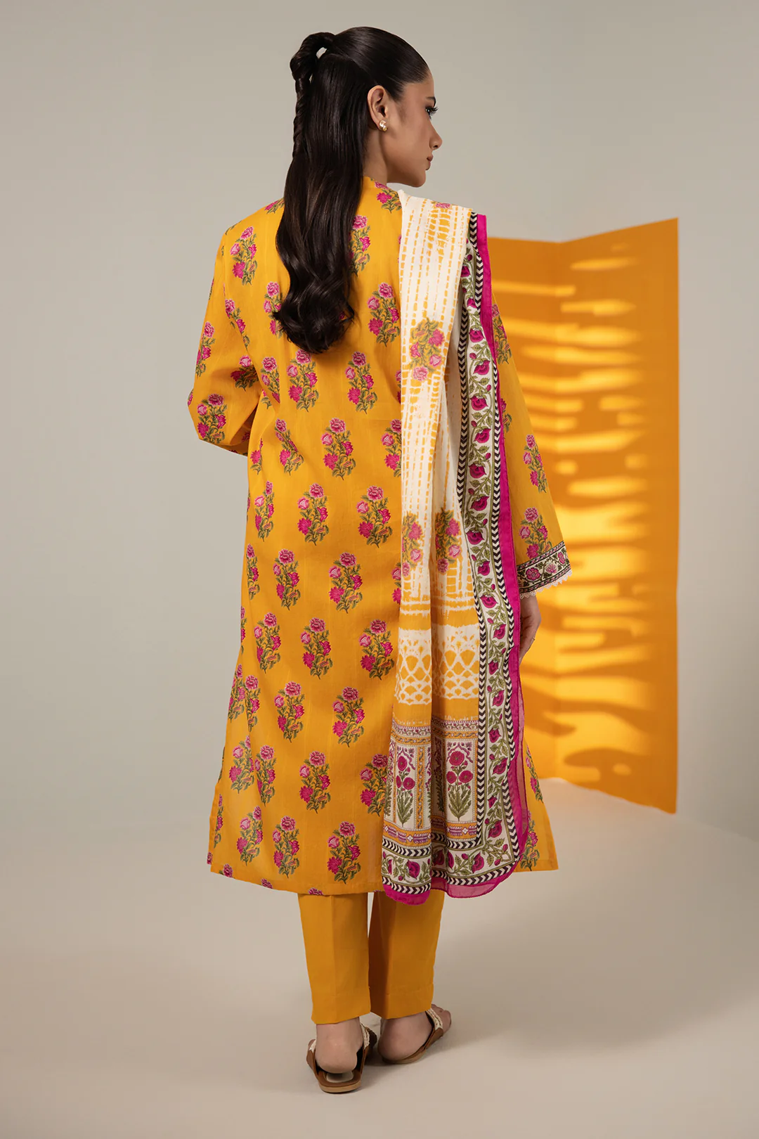 Kurta Dupatta Trouser - 1699 - Image 6