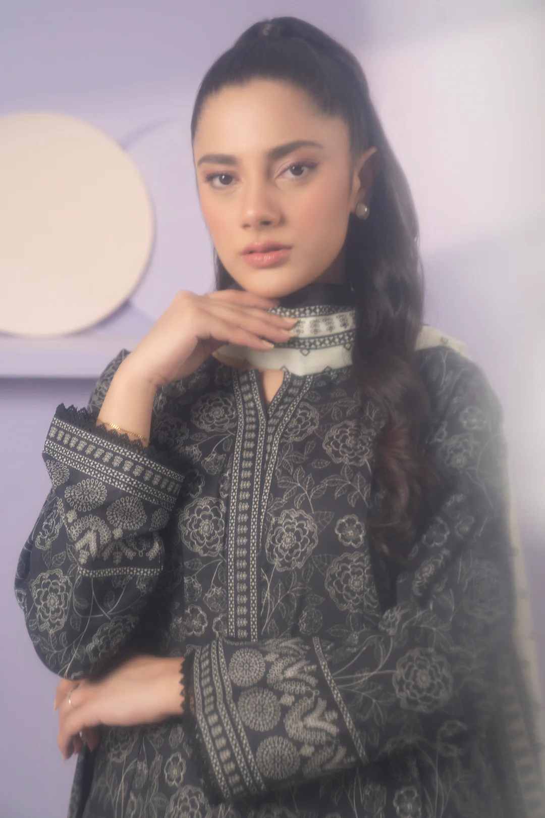 Kurta Dupatta Trouser - 1702 - Image 9