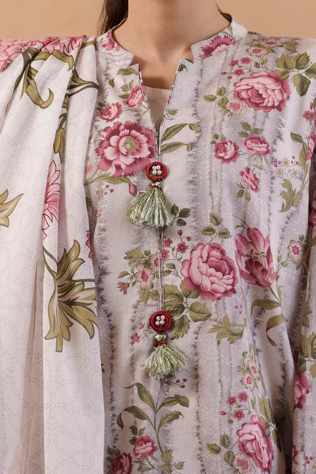 Kurta Dupatta Trouser - 1705 - Image 3