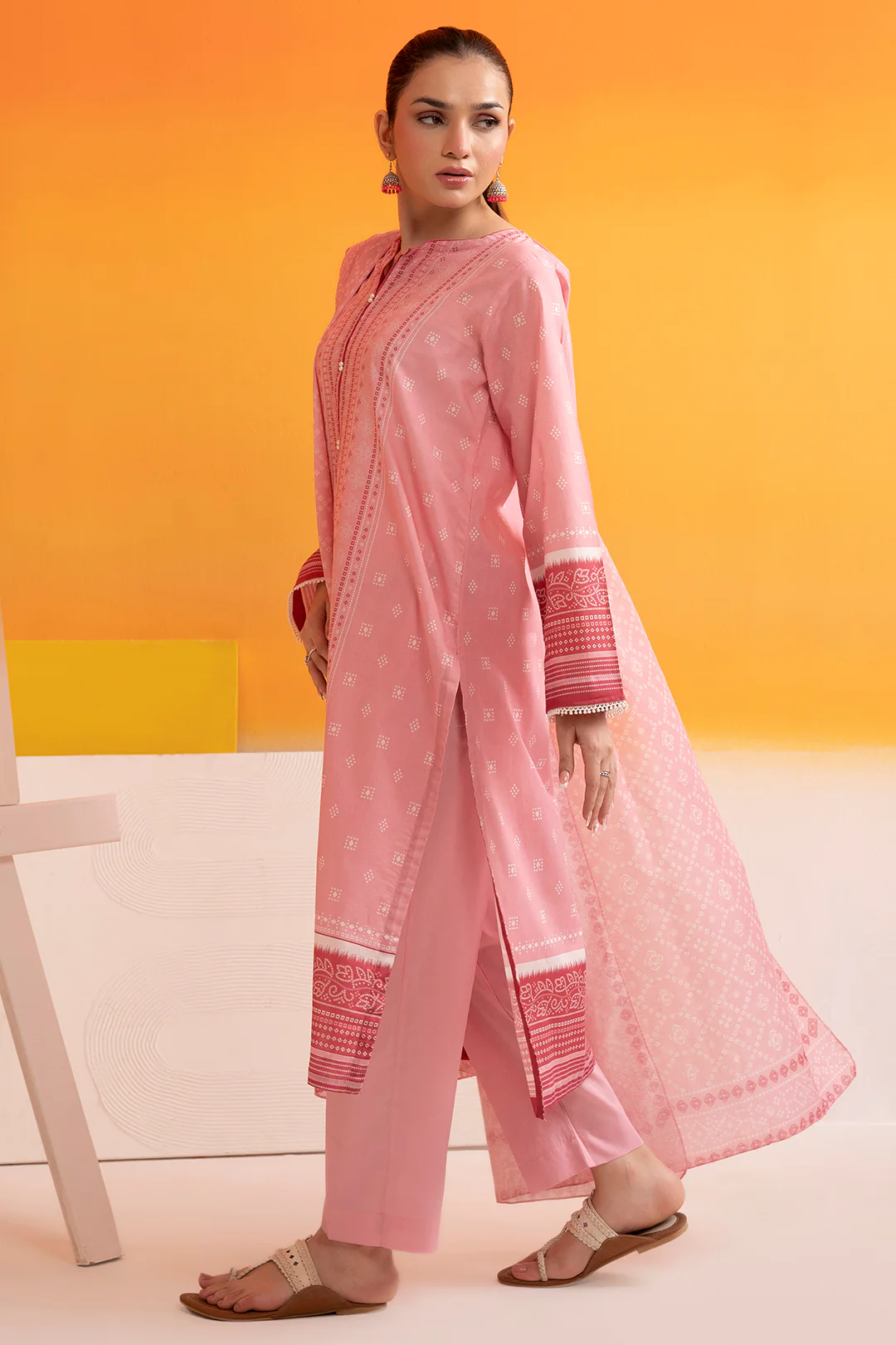 Kurta Dupatta Trouser - 1775 - Image 3