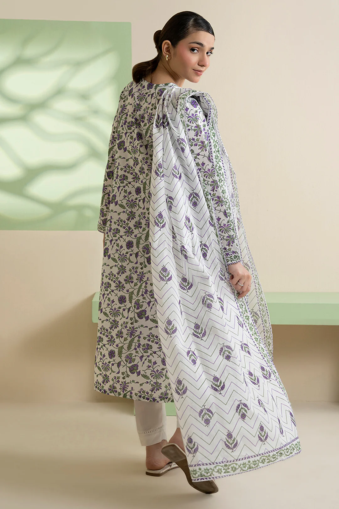 Kurta Dupatta Trouser - 1779 - Image 8