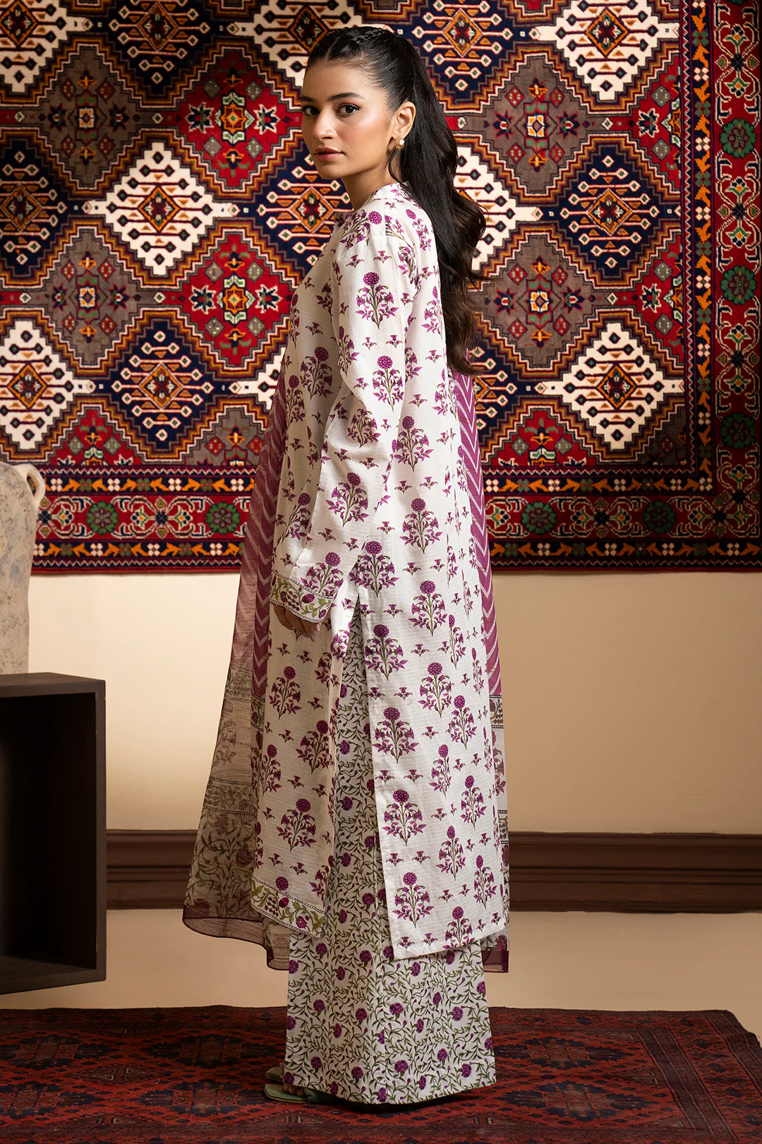 Kurta Dupatta Trouser - 1782 - Image 7