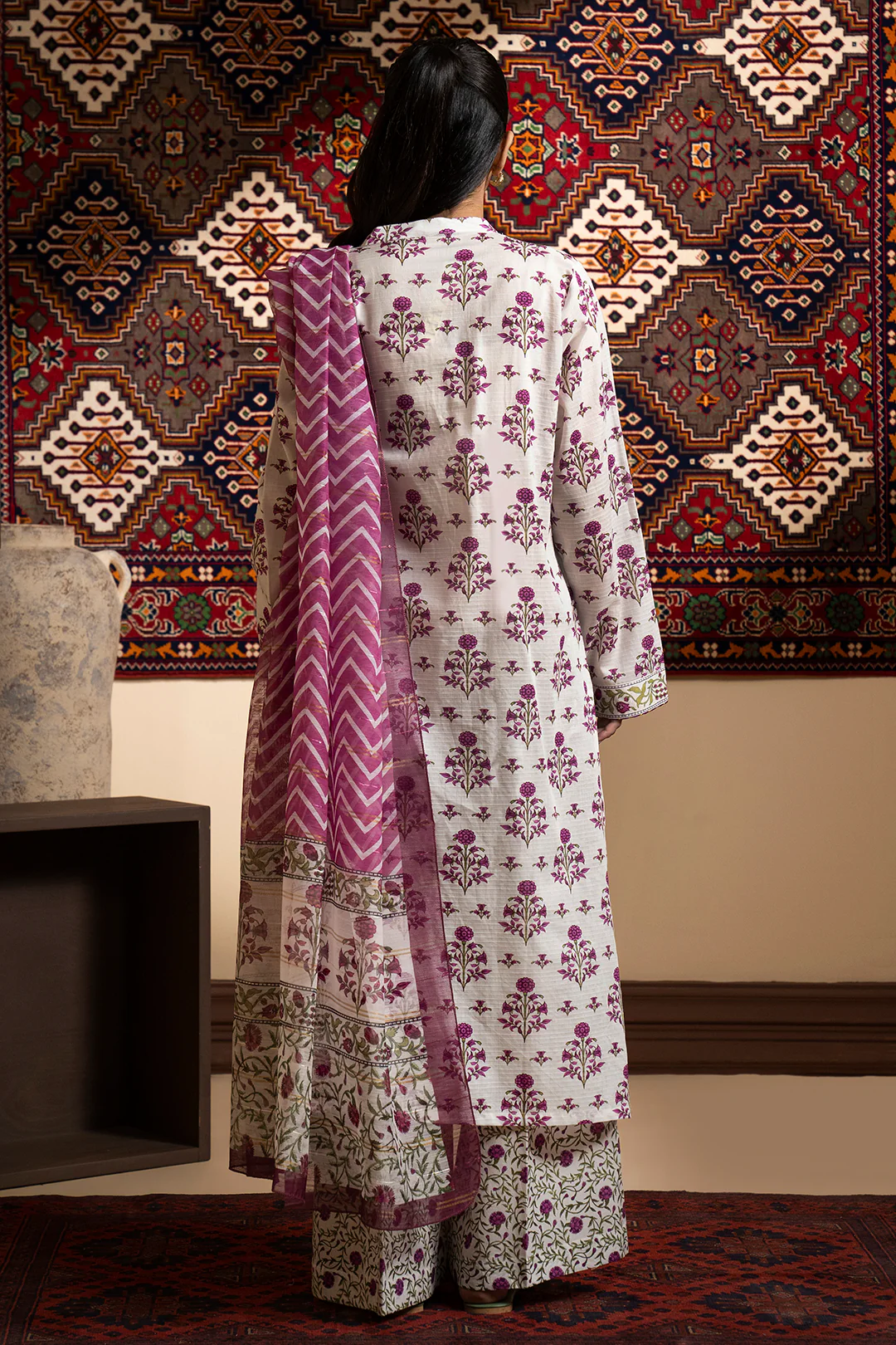 Kurta Dupatta Trouser - 1782 - Image 8