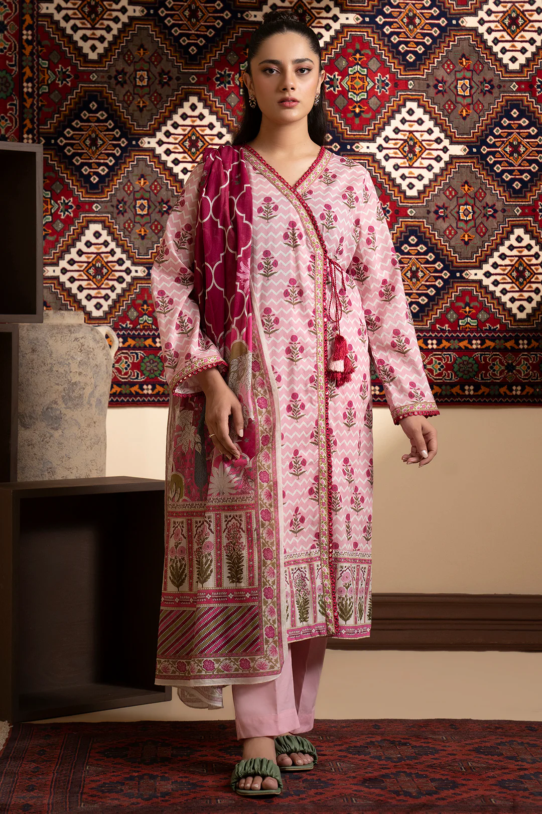 Kurta Dupatta Trouser - 1828
