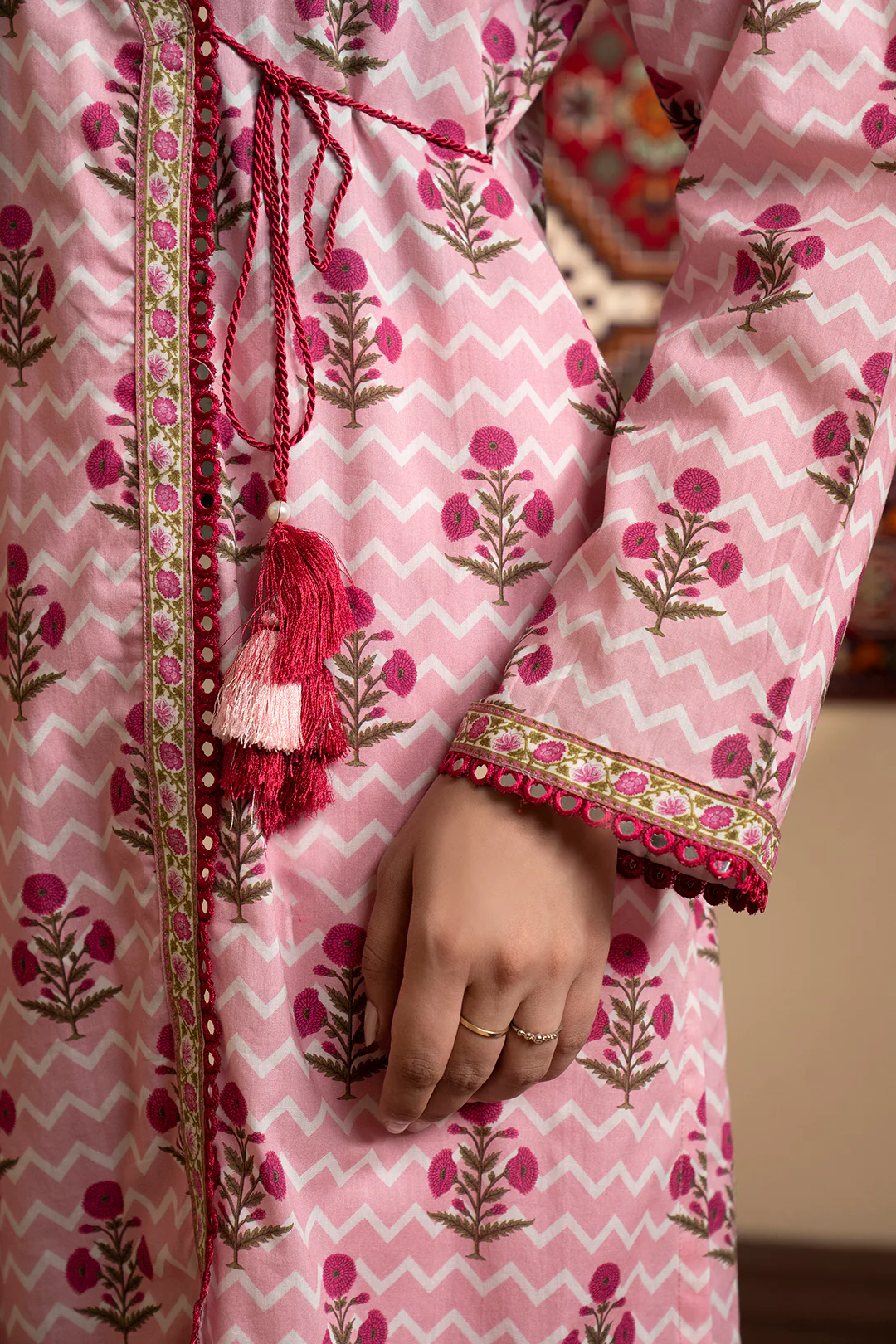Kurta Dupatta Trouser - 1828 - Image 7