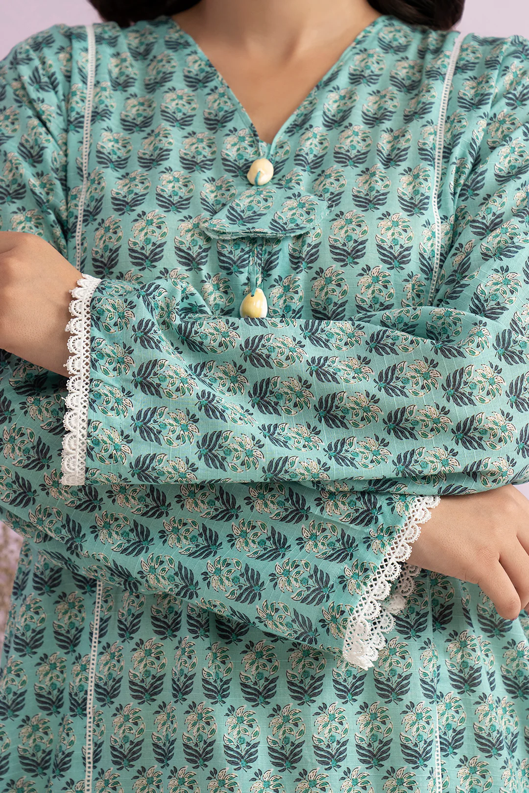 Kurta Dupatta Trouser - 1829 - Image 6