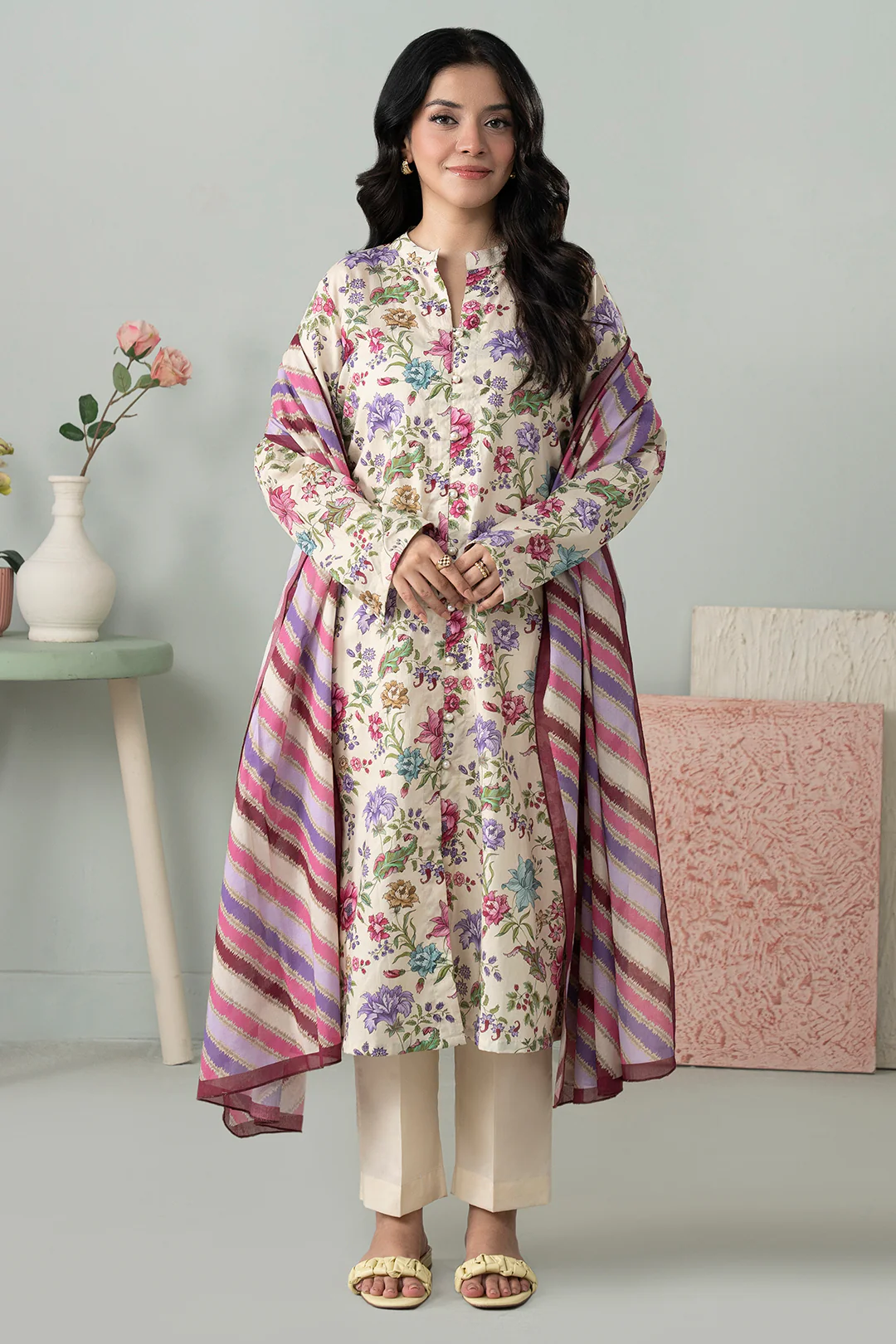 Kurta Dupatta Trouser - 1862