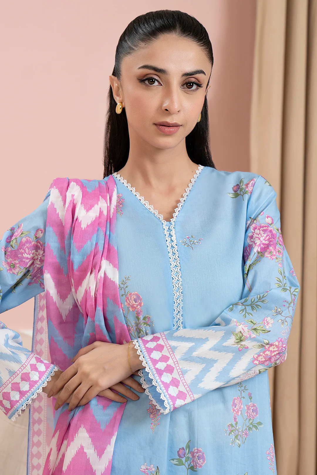 Kurta Dupatta Trouser - 1929 - Image 2