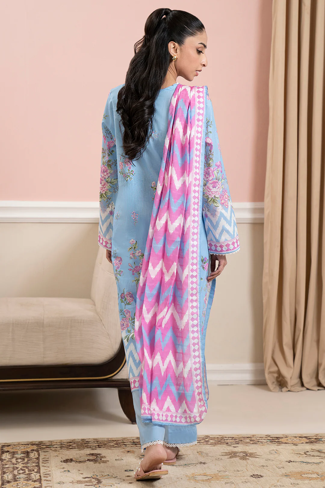 Kurta Dupatta Trouser - 1929 - Image 6