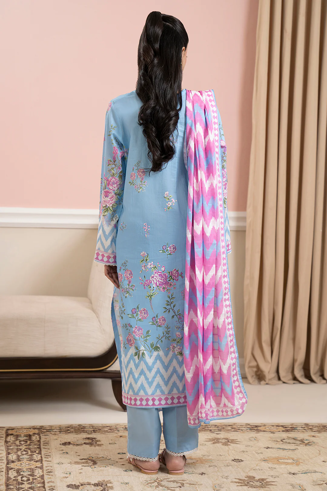 Kurta Dupatta Trouser - 1929 - Image 7