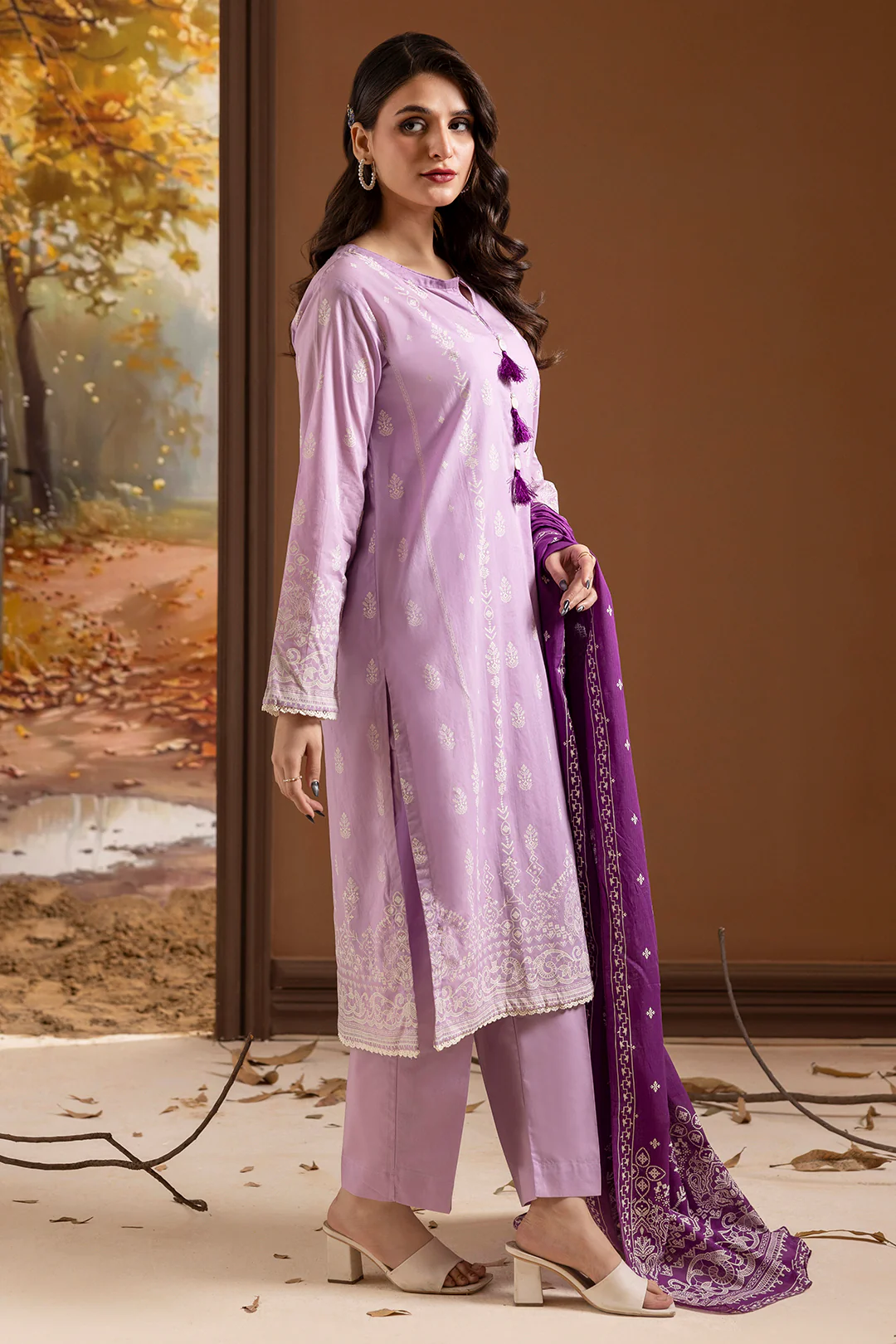 Kurta Dupatta Trouser - 1981 - Image 9