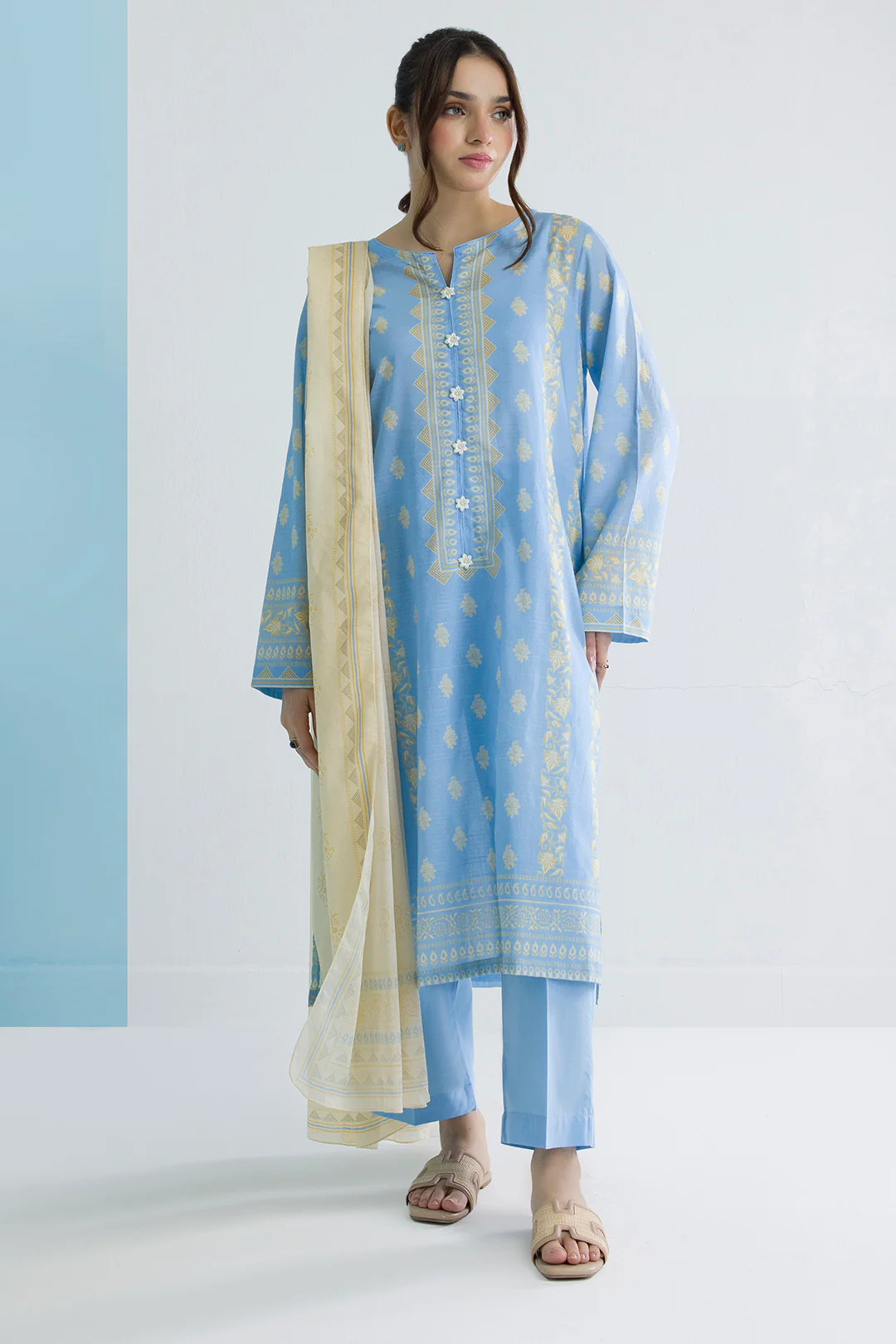 Kurta Dupatta Trouser - 1986 - Image 5