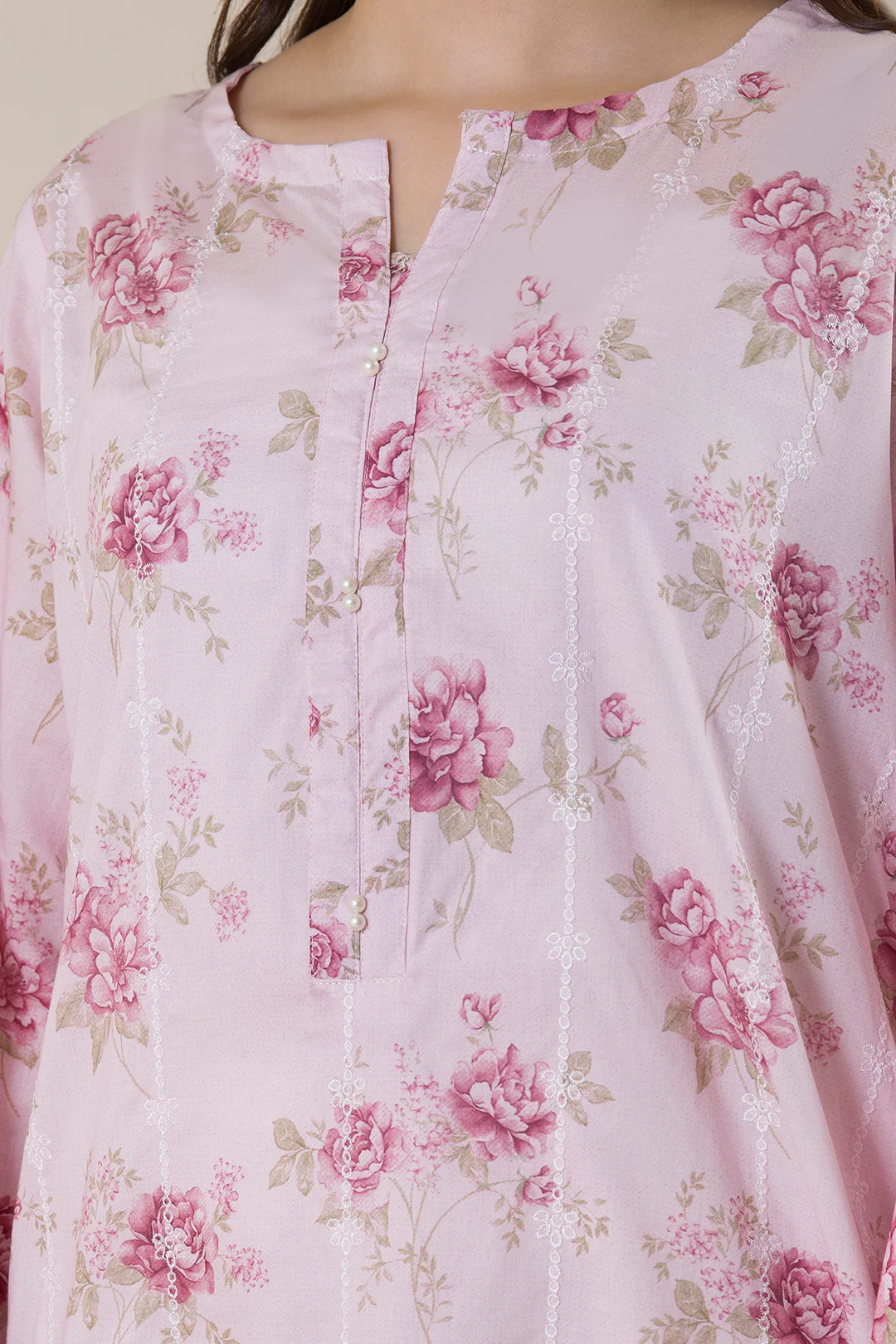 Embroidered Kurta Dupatta Trouser - 1988 - Image 4