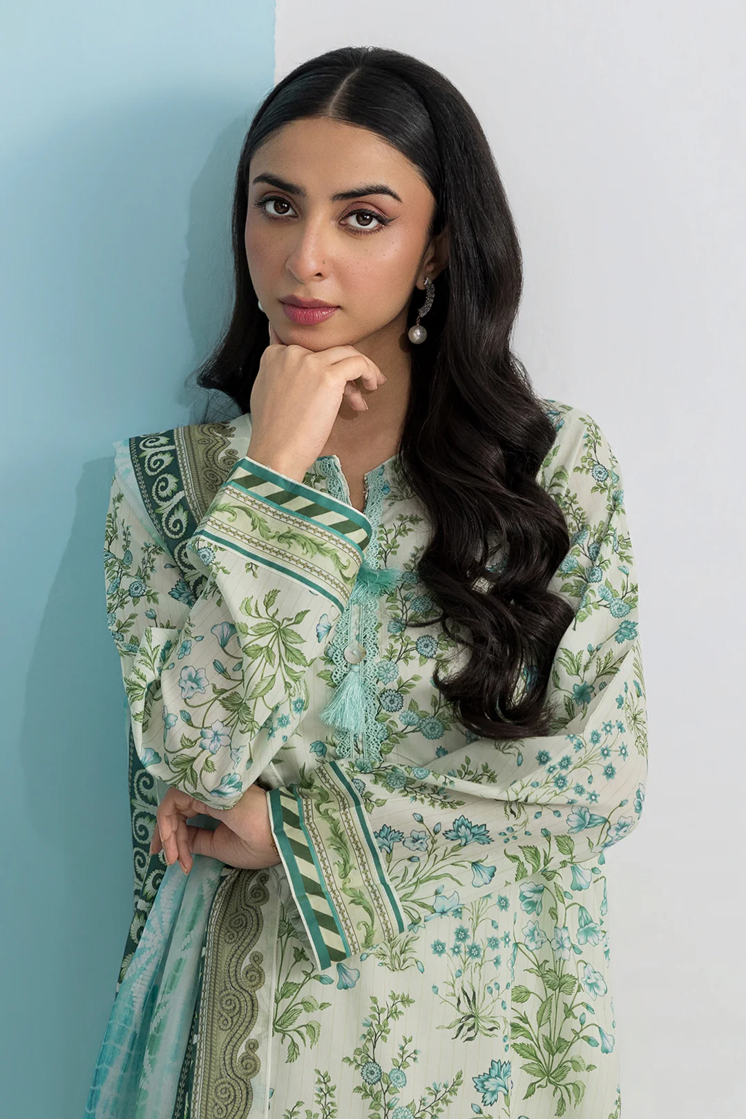 Kurta Dupatta Trouser - 2055 - Image 5