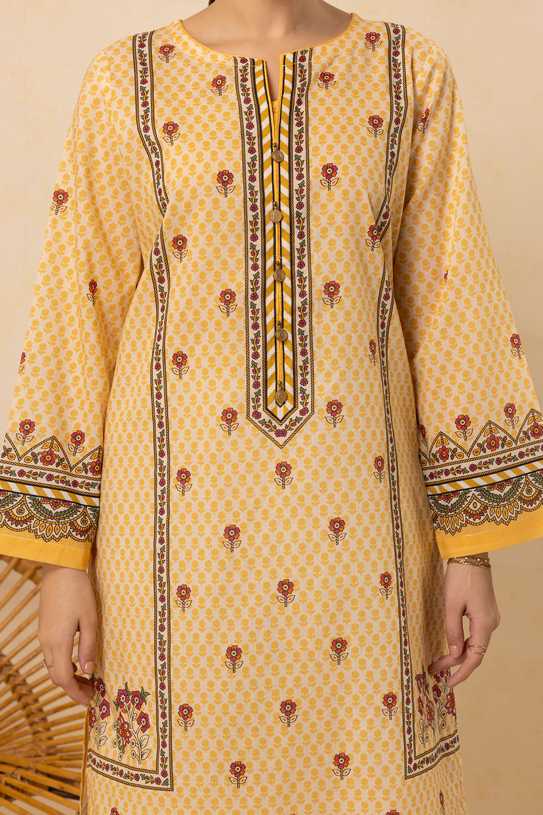 Kurta Dupatta Trouser - 2056 - Image 3