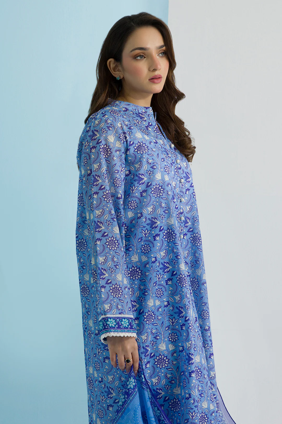 Kurta Dupatta Trouser - 2104 - Image 6