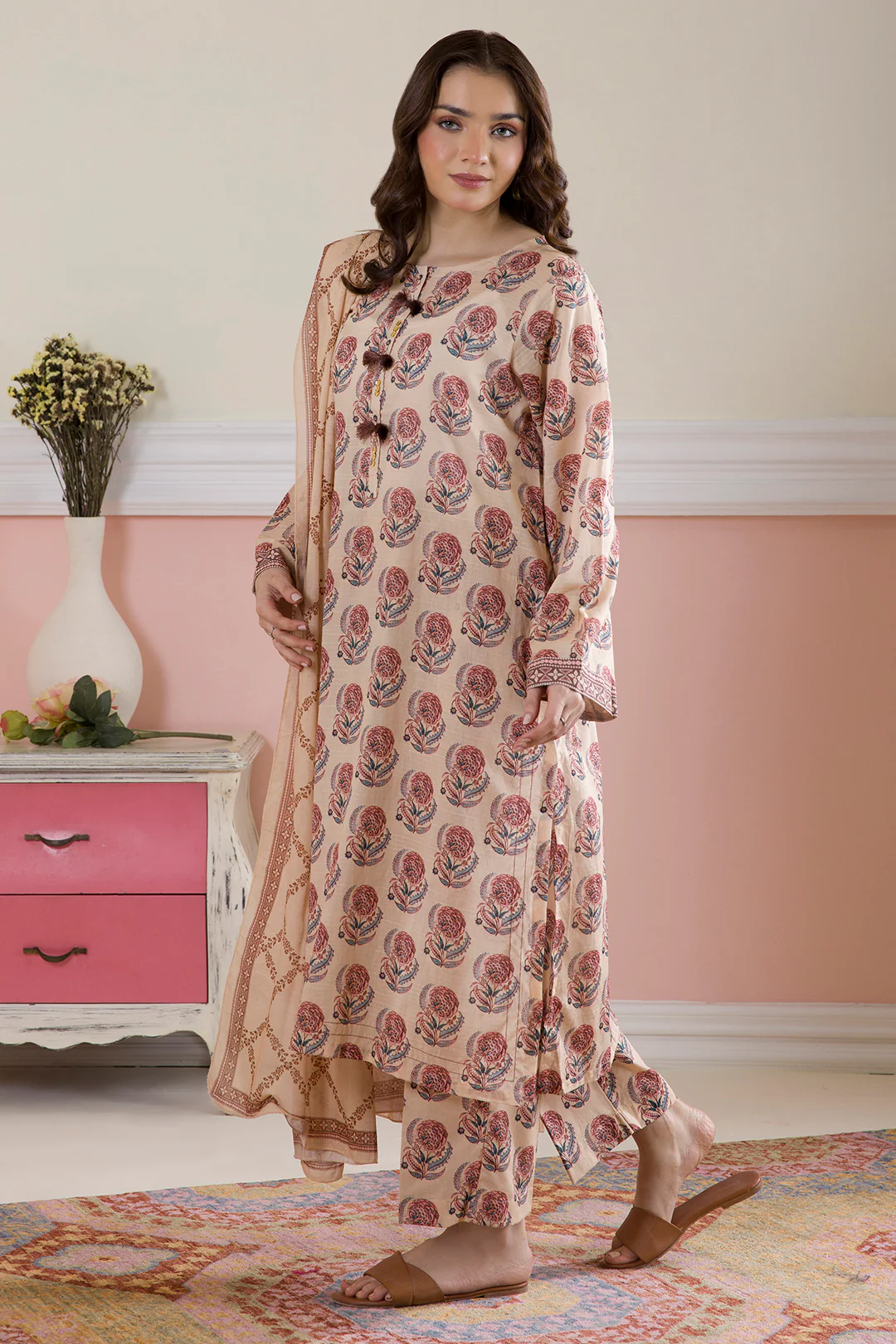 Kurta Dupatta Trouser - 2252