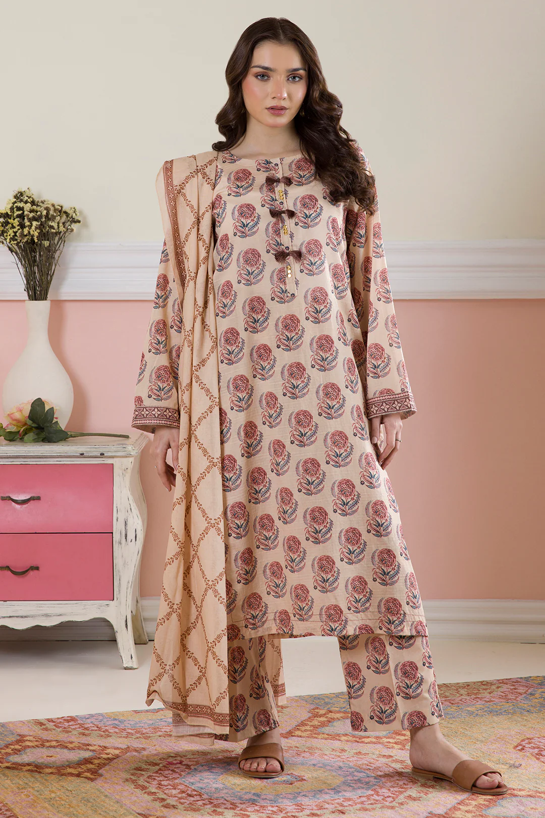 Kurta Dupatta Trouser - 2252 - Image 3