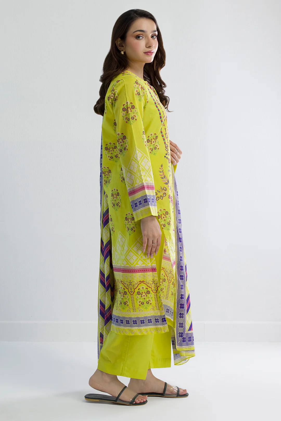 Kurta Dupatta Trouser - 2306 - Image 6