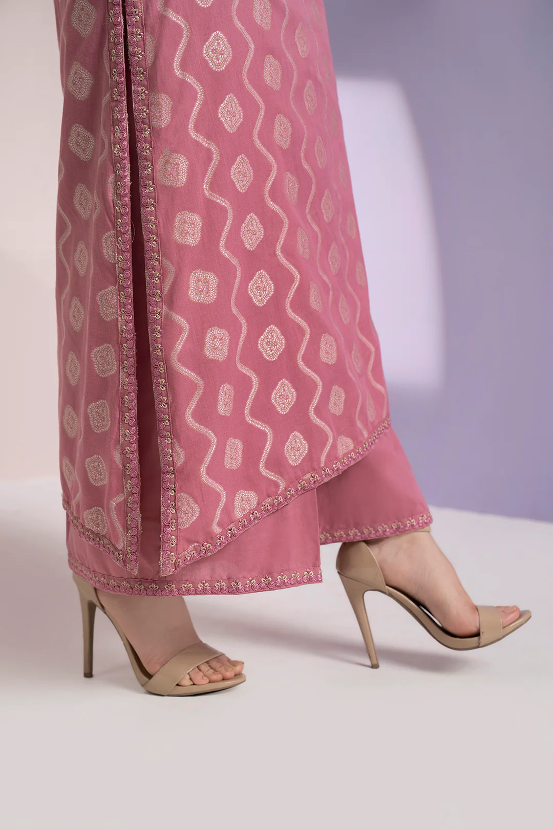 Embroidered Kurta Dupatta Trouser - 2575 - Image 7