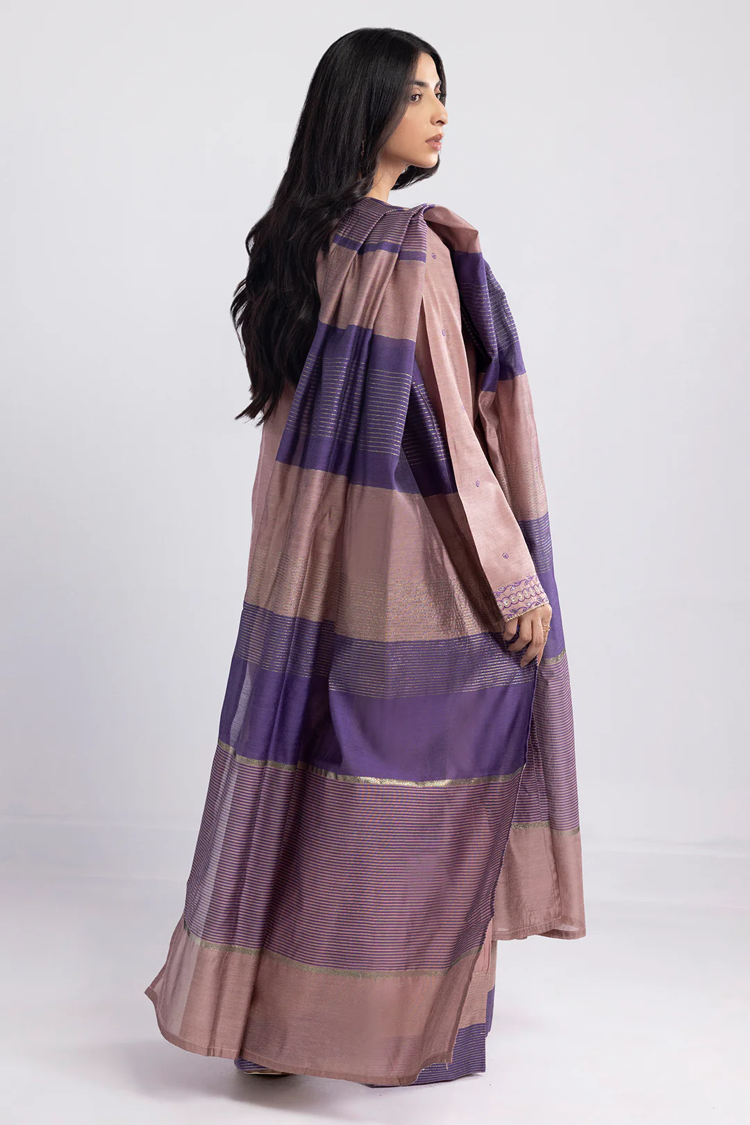 Embroidered Kurta Dupatta Trouser - 2664 - Image 7