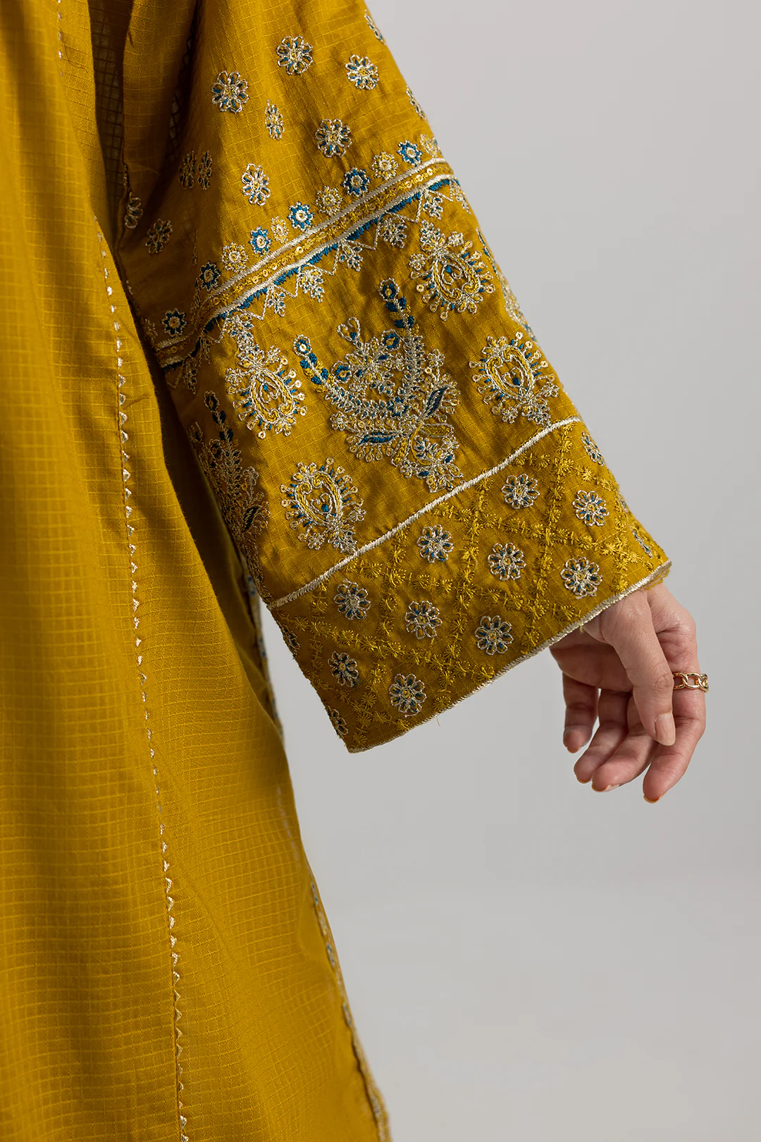 Embroidered Kurta Dupatta Trouser - 2666 - Image 8