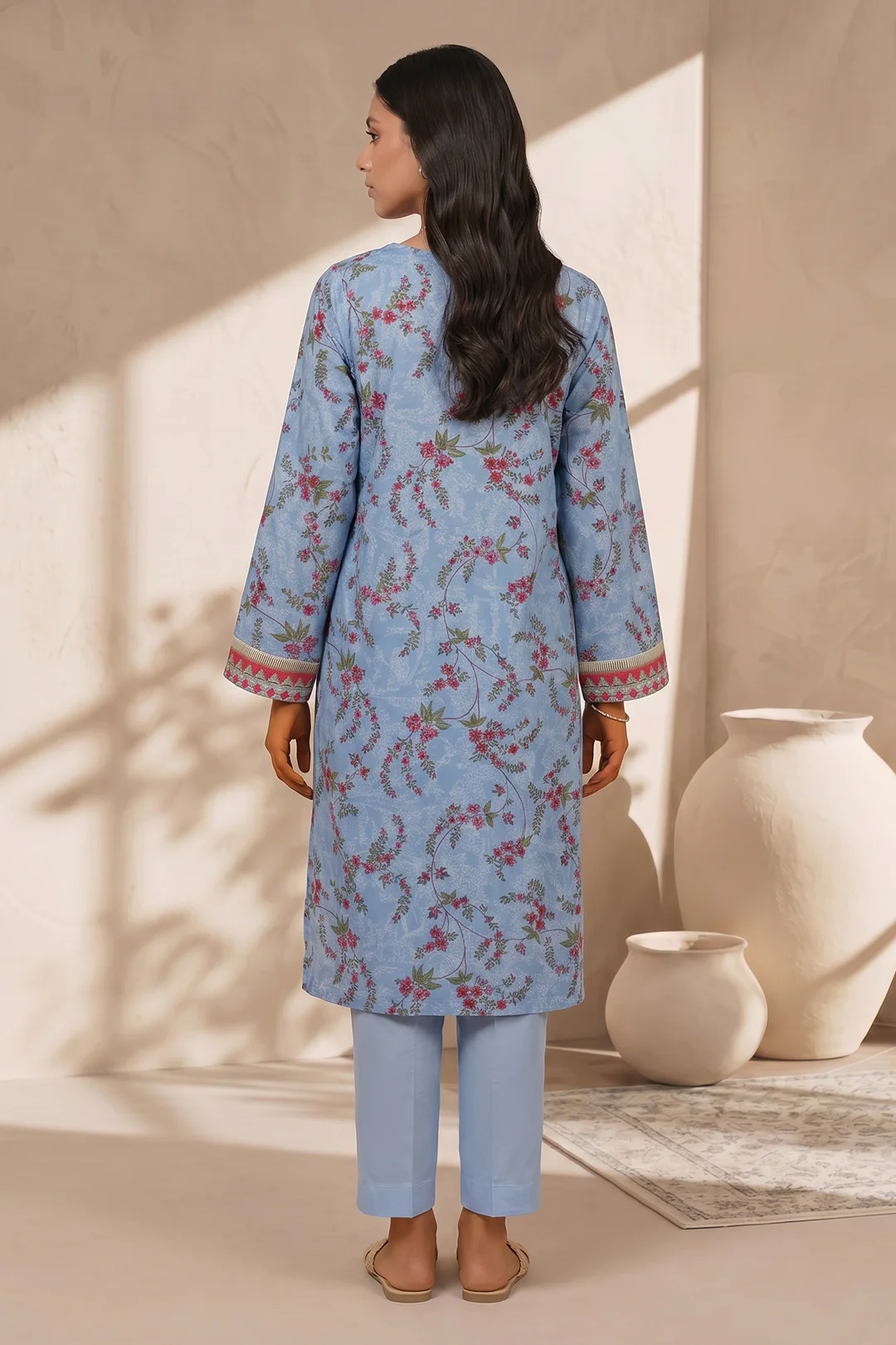 Kurta Dupatta Trouser - 1954 - Image 6