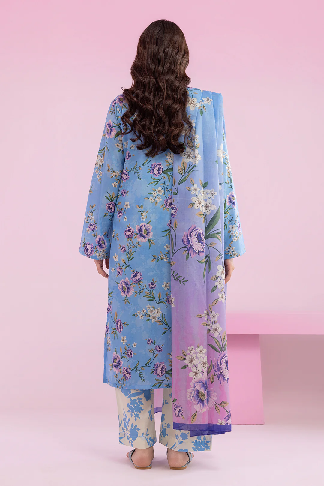 Kurta Dupatta Trouser - 2135 - Image 9