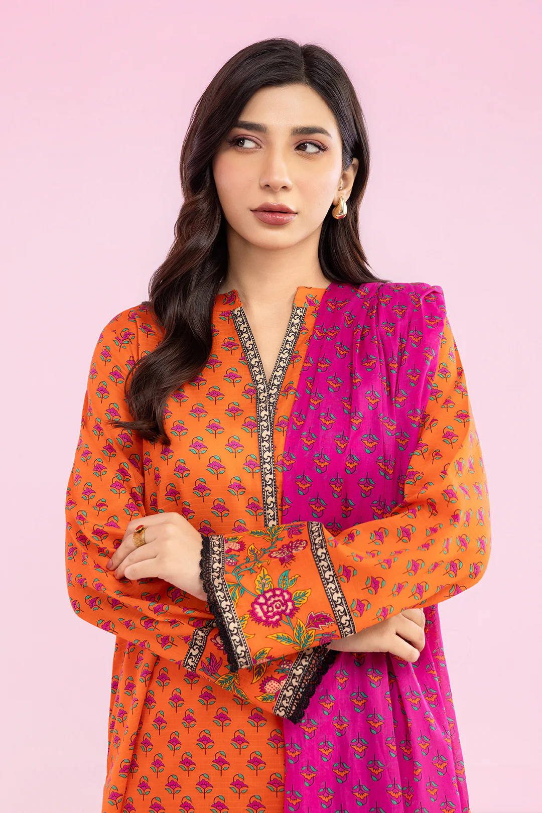 Kurta Dupatta Trouser - 2158 - Image 2