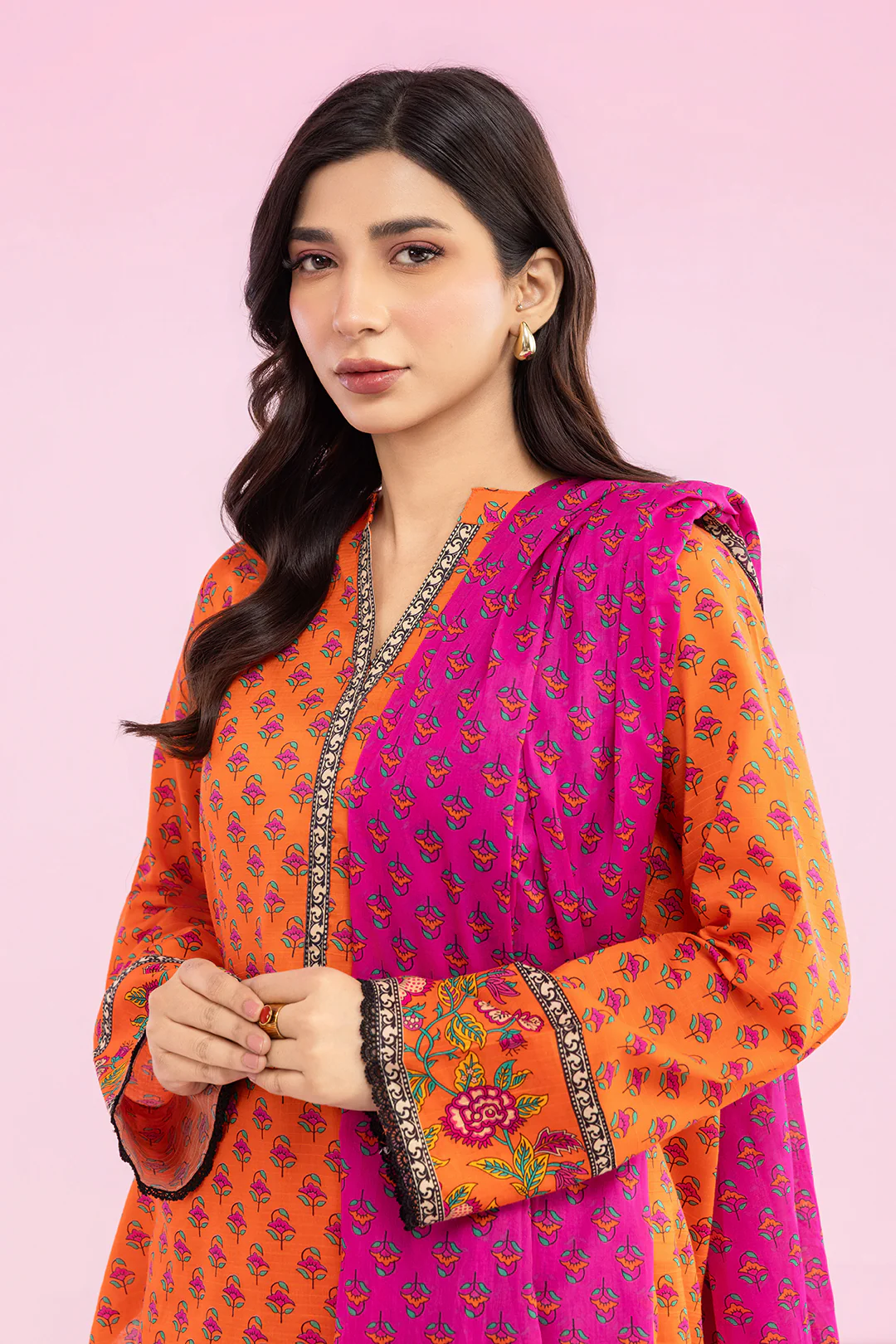 Kurta Dupatta Trouser - 2158 - Image 7