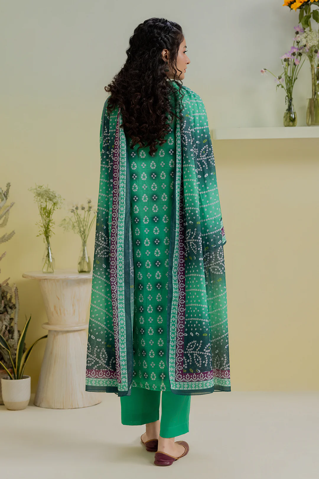 Kurta Dupatta Trouser - 2162 - Image 7