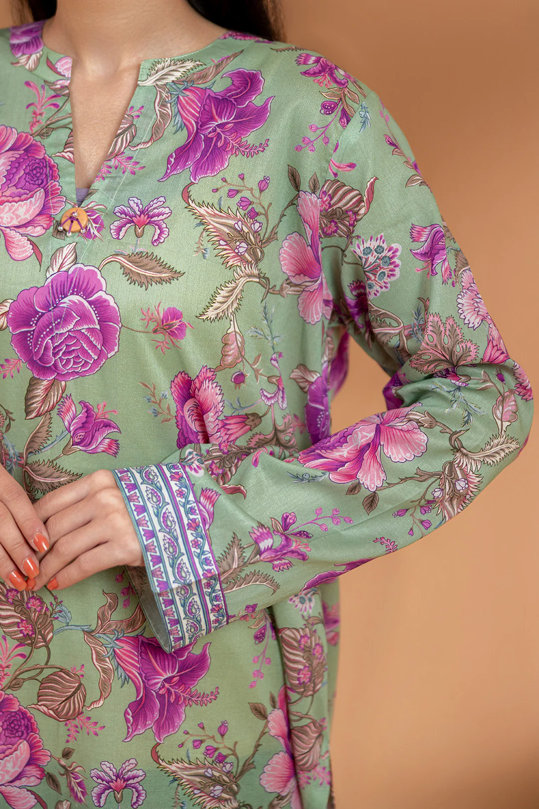 Kurta Dupatta Trouser - 2165 - Image 4
