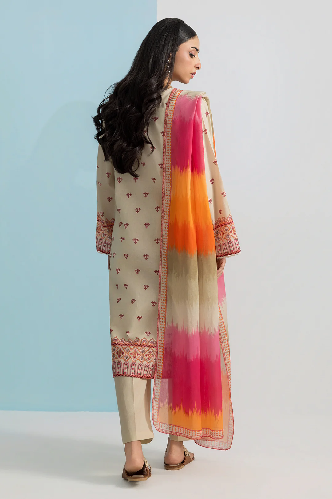 Kurta Dupatta Trouser - 2170 - Image 5