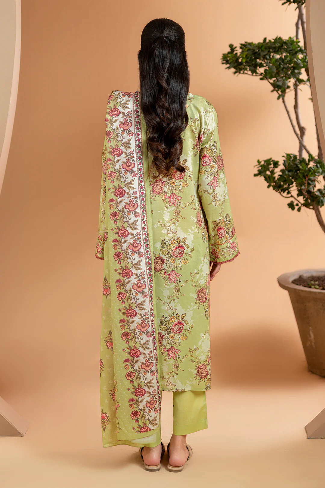 Kurta Dupatta Trouser - 2177 - Image 5