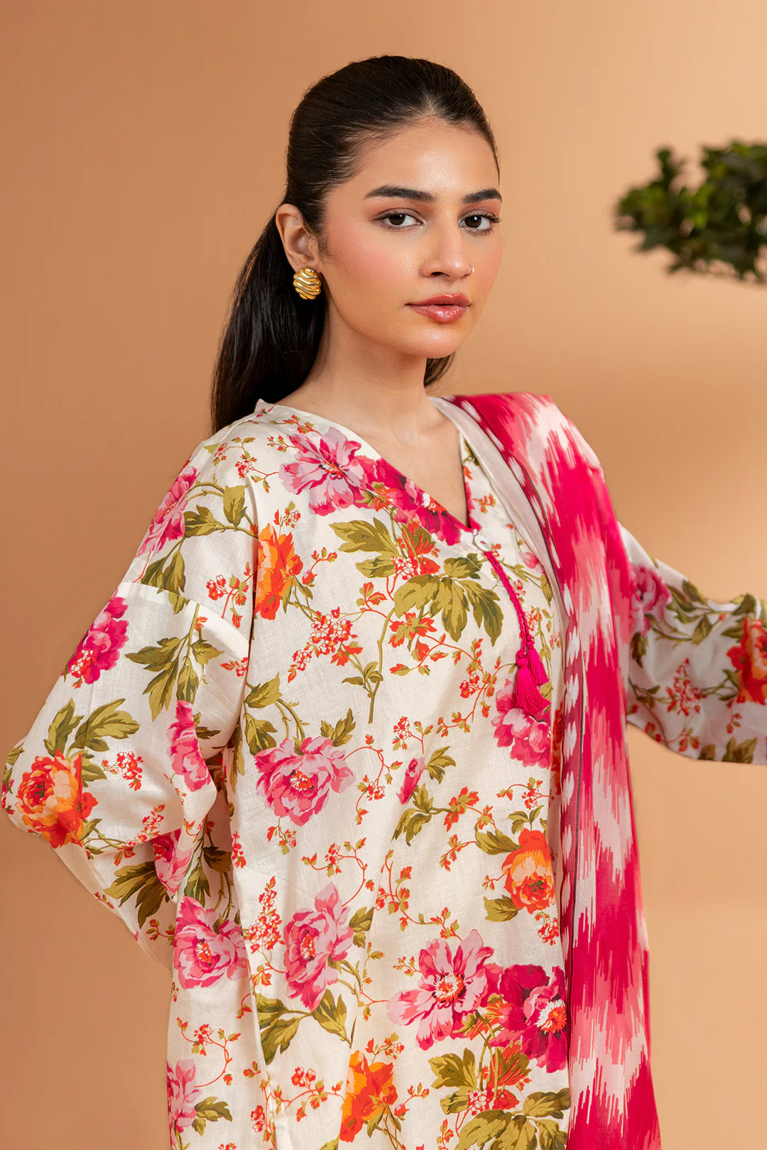 Kurta Dupatta Trouser - 2181 - Image 3
