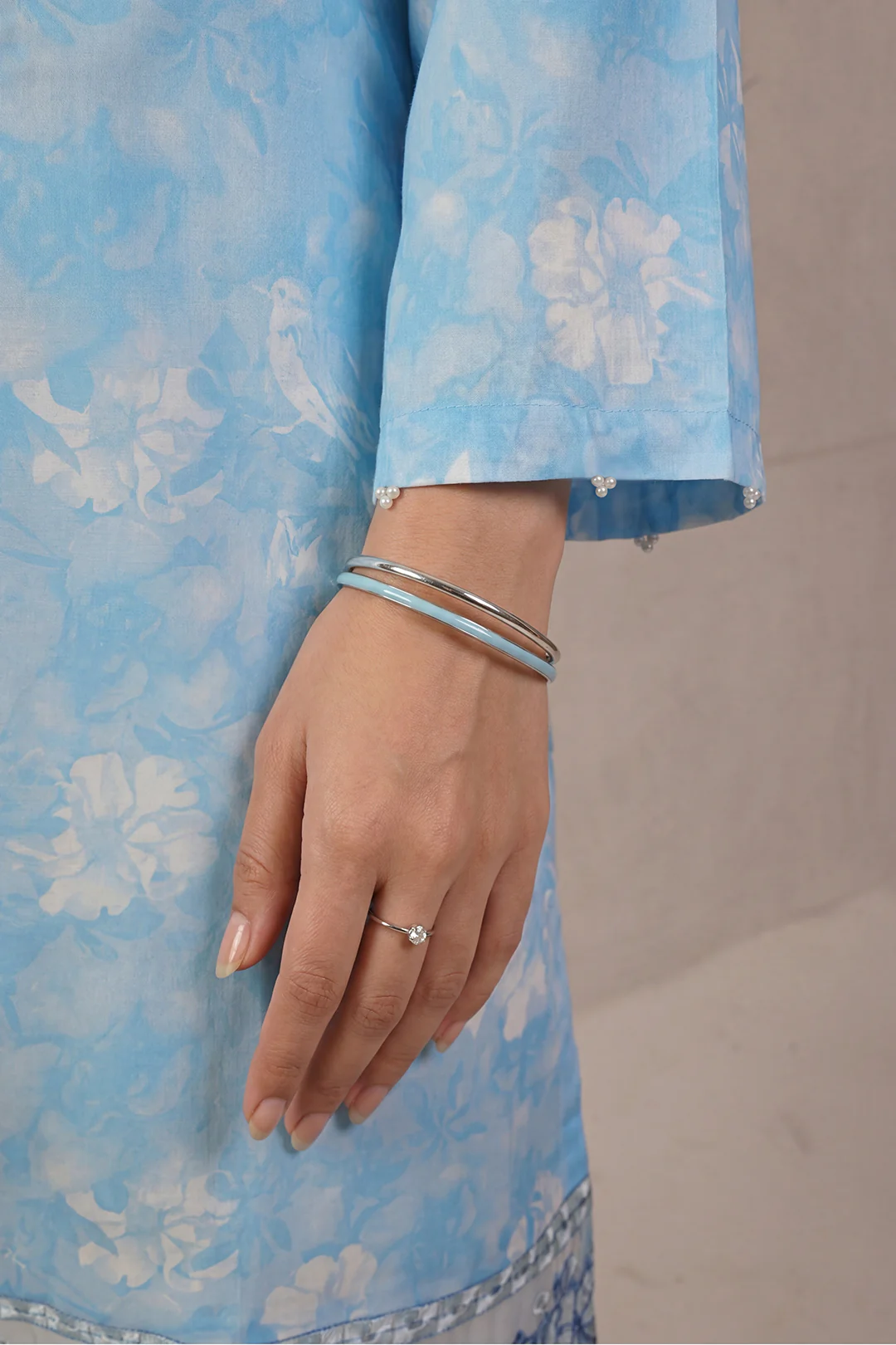 Embroidered Kurta Dupatta Trouser - 2201 - Image 5