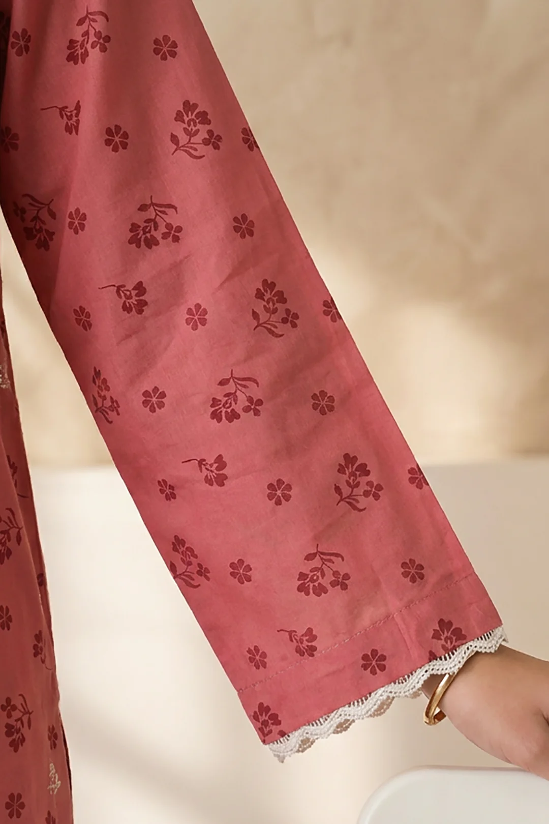 Embroidered Kurta Dupatta Trouser - 2209 - Image 5