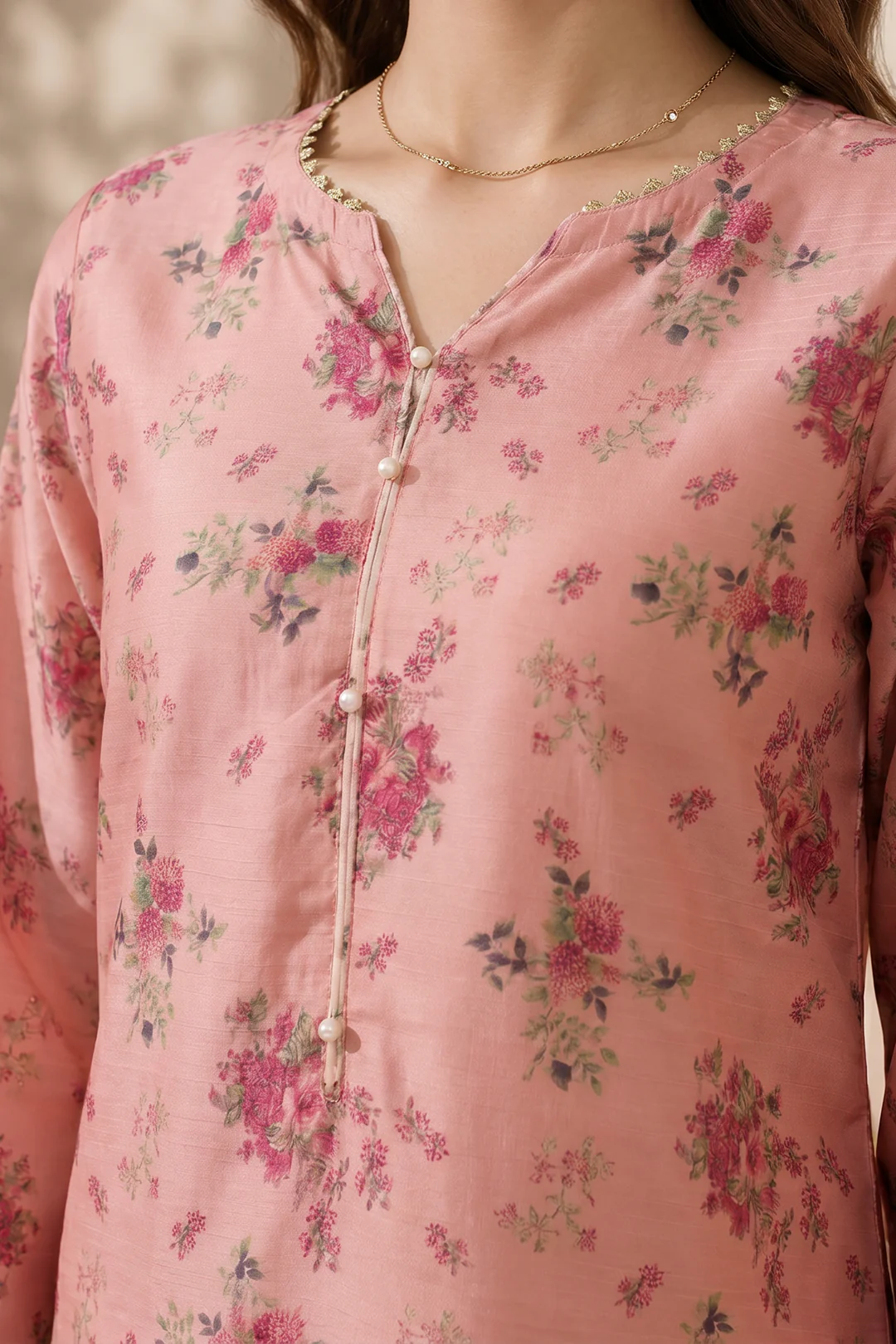 Kurta Dupatta Trouser - 2414 - Image 4