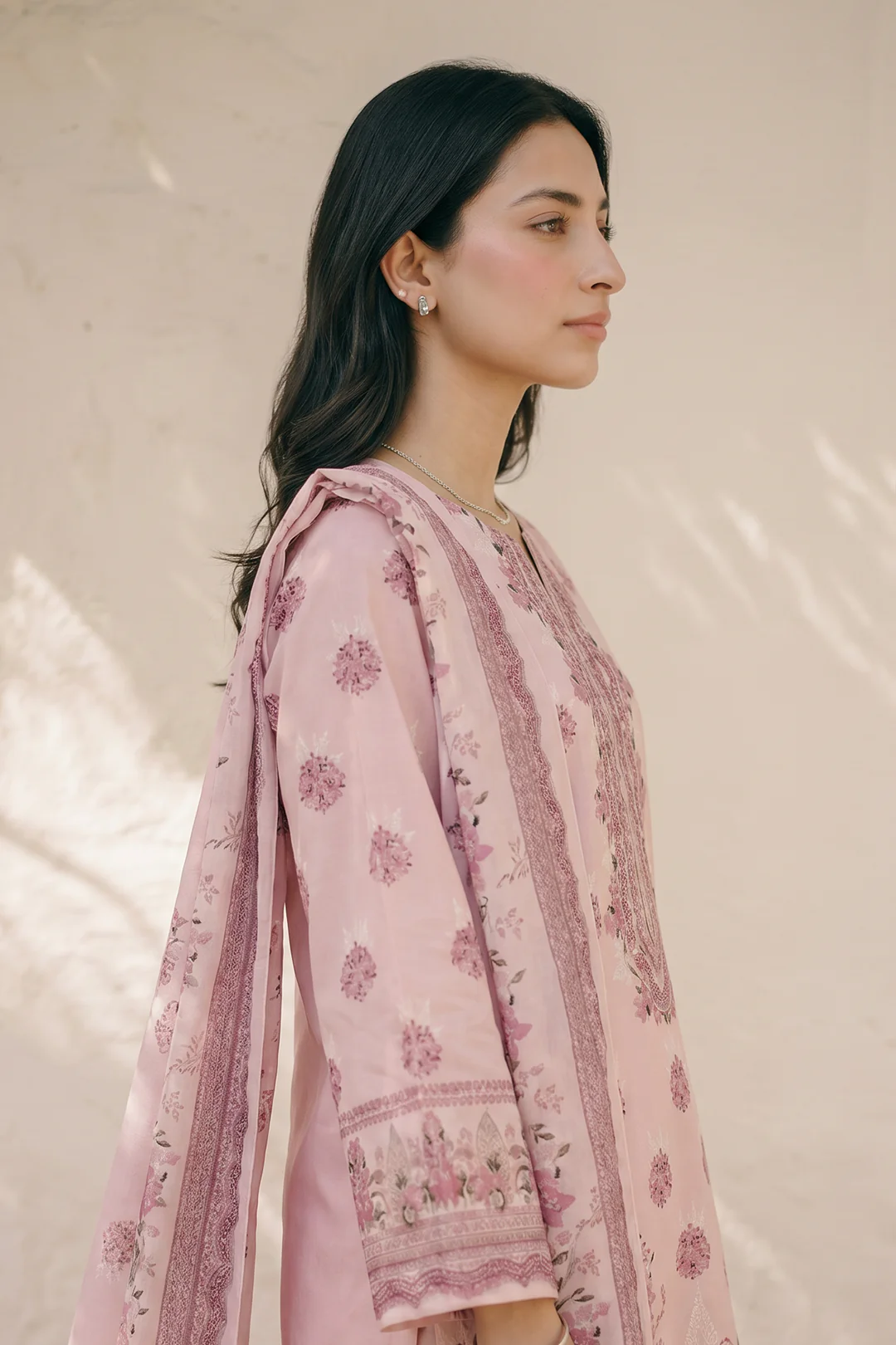 Kurta Dupatta Trouser - 2438 - Image 3
