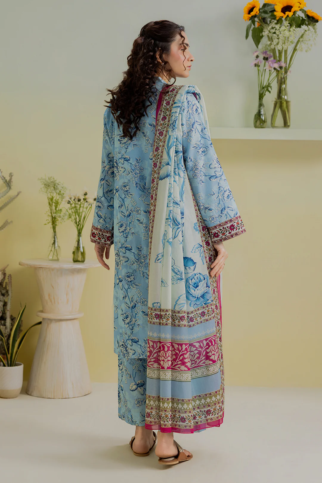 Kurta Dupatta Trouser - 2441 - Image 6